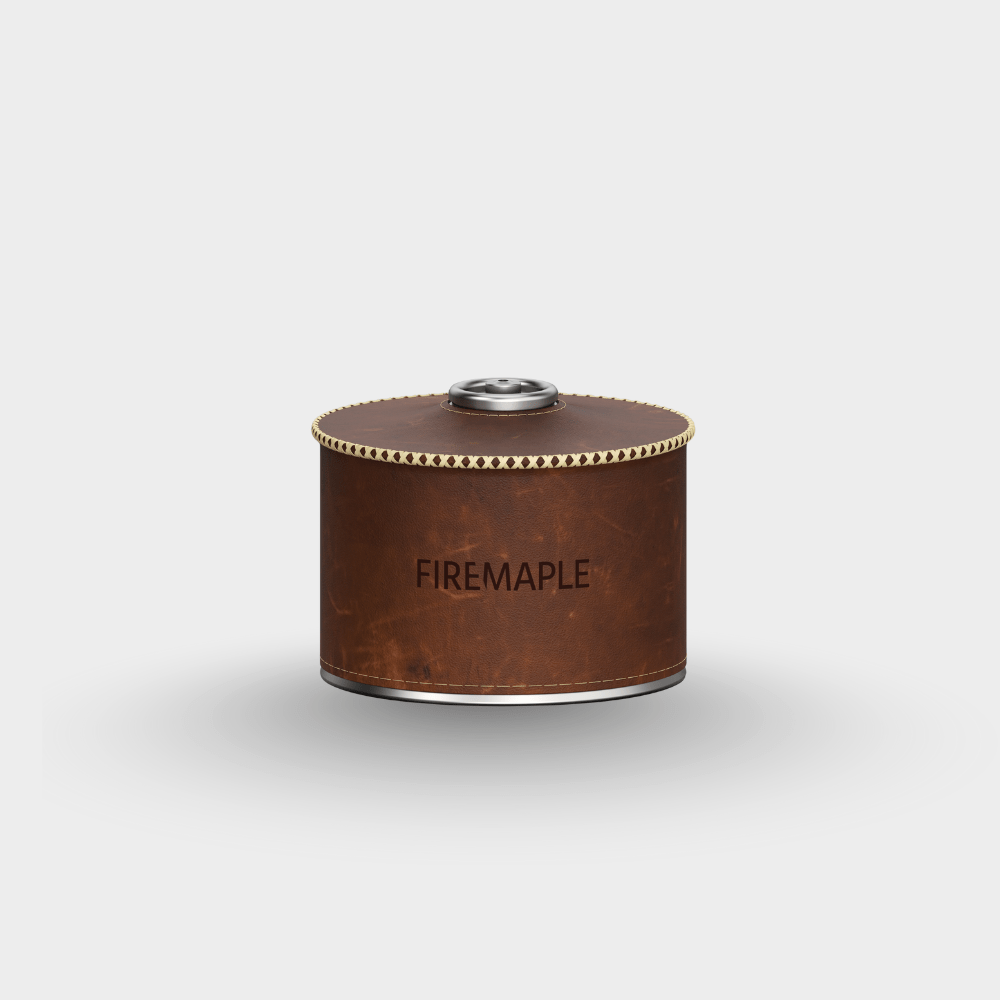 firemaple-housse-cuir-cartouche-gaz-230-g-protection-transport image 1