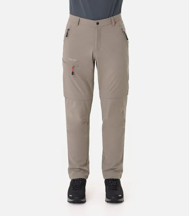 cimalp-arcalod-h-pantalon-randonn-e-homme-convertible-beige image 1