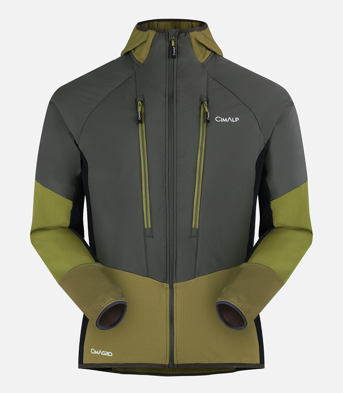 cimalp-baretti-2-h-polaire-homme-primaloft-olive image 6