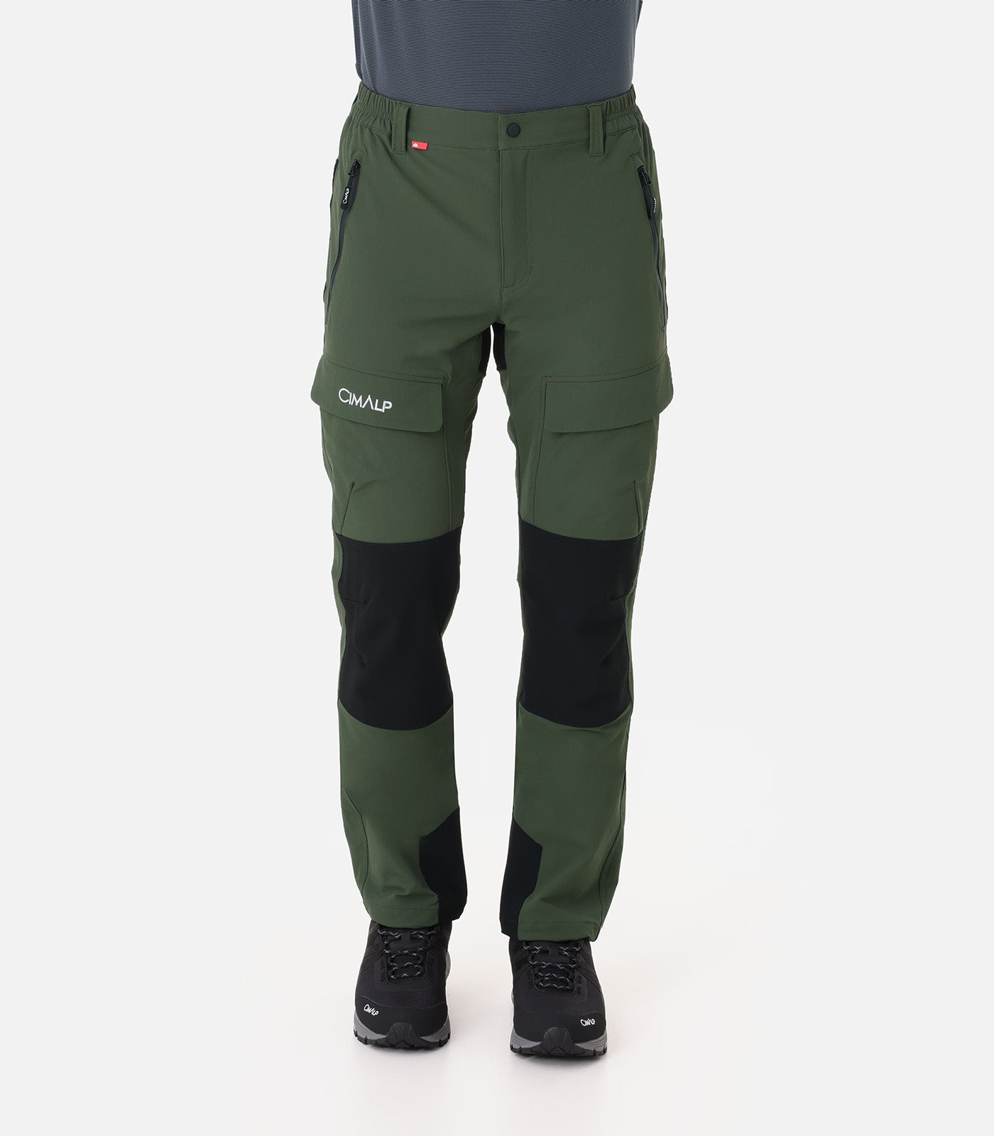 cimalp-laos-court-6-h-pantalon-randonn-e-homme-stretch-anthracite image 7