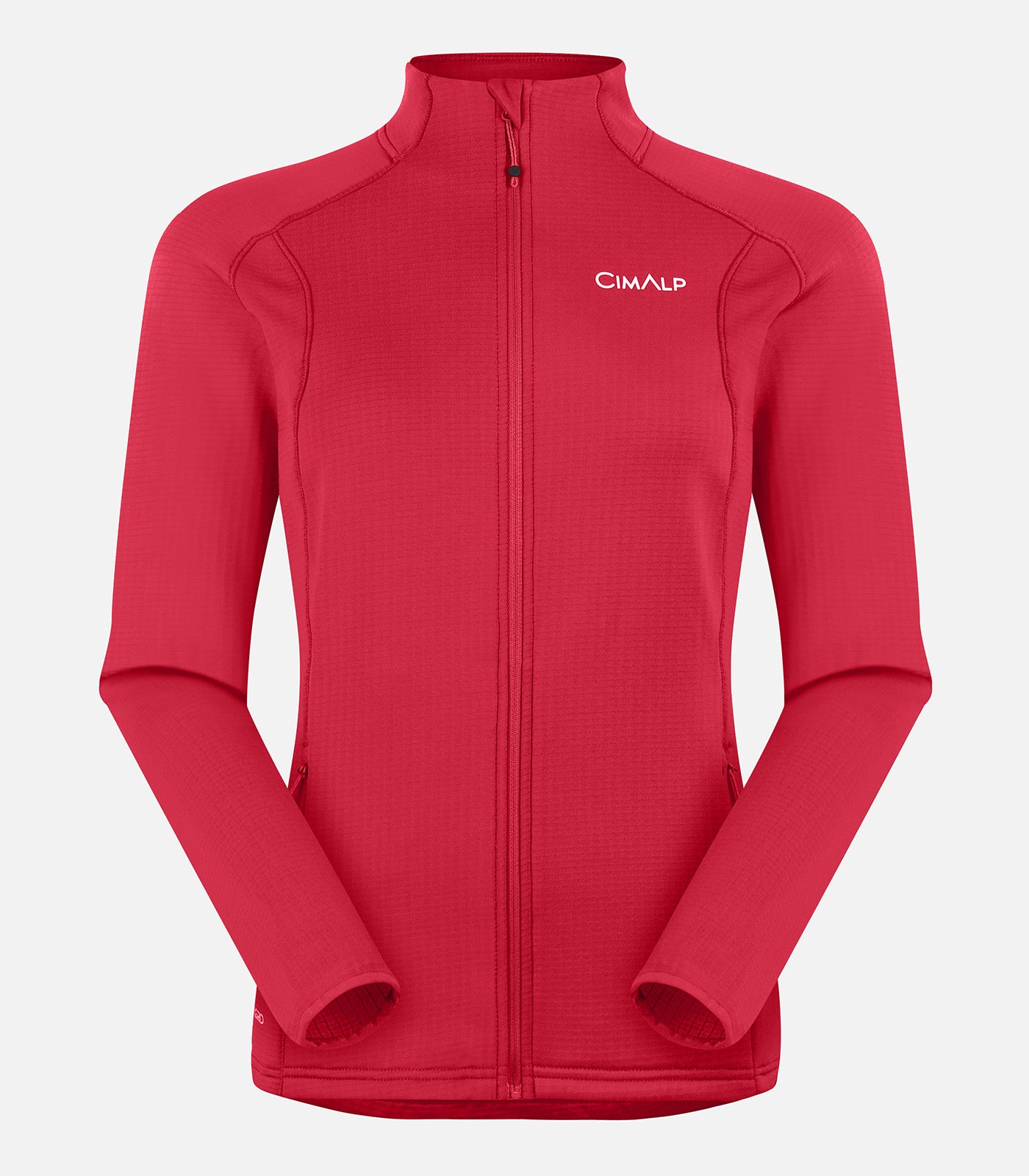 cimalp-bisanne-f-veste-polaire-femme-rouge-respirante image 7