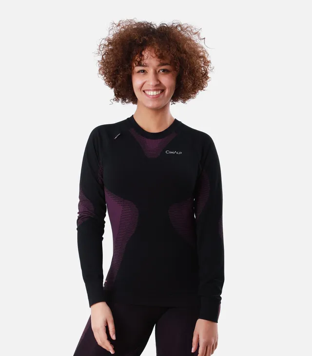 cimalp-strategic-top-5-f-sous-v-tement-femme-noir-rose image 1