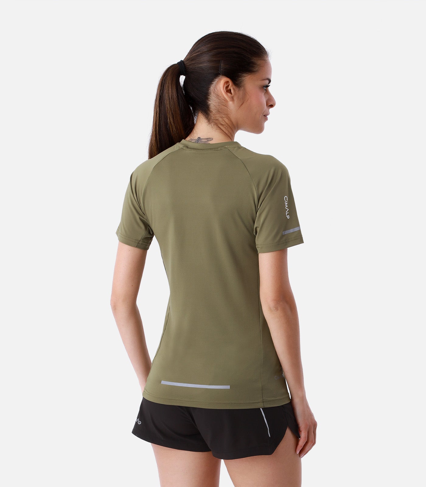 cimalp-denali-t-shirt-randonn-e-femme-noir-respirant image 4