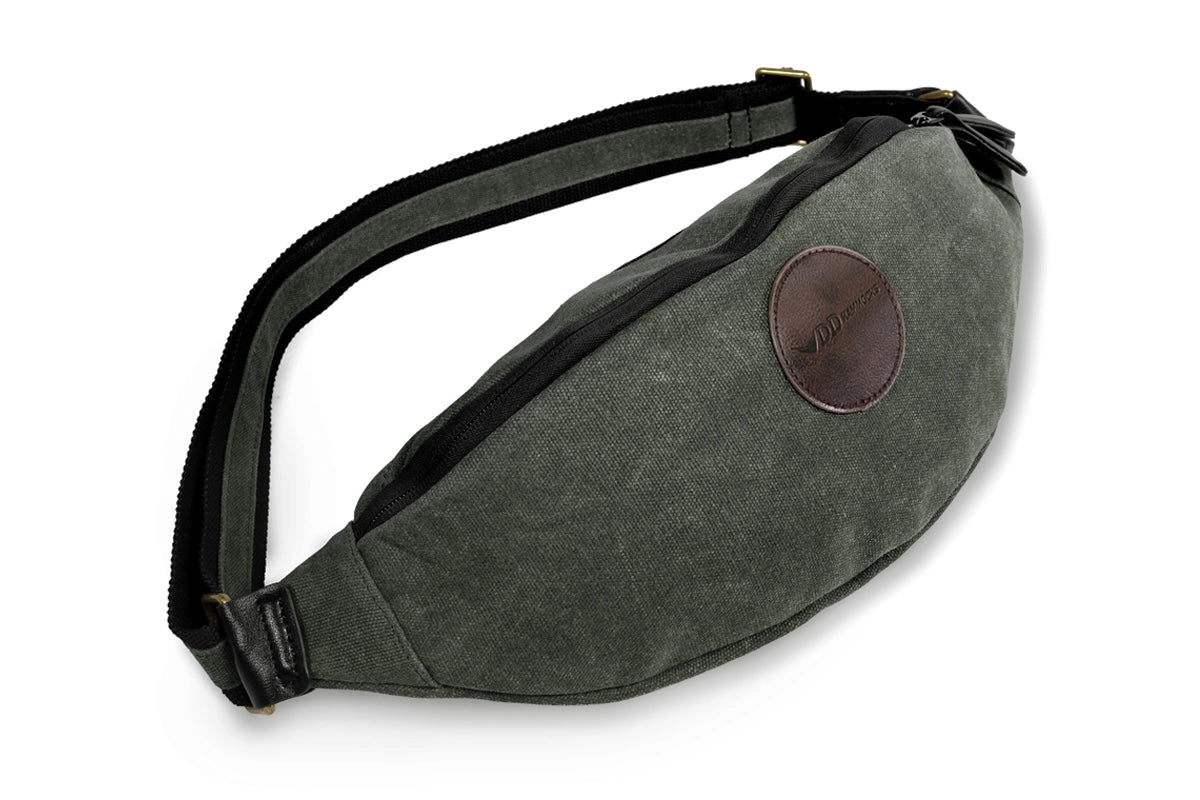 dd-sling-sac-bandouli-re-toile-cir-e-vert-olive image 1