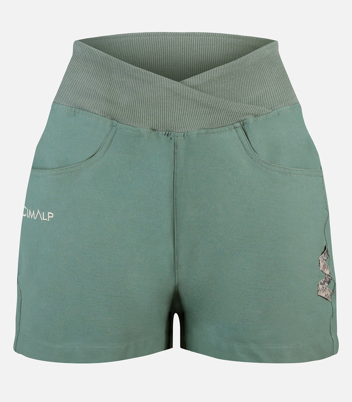 cimalp-ossau-f-short-escalade-femme-bleu-stretch image 4