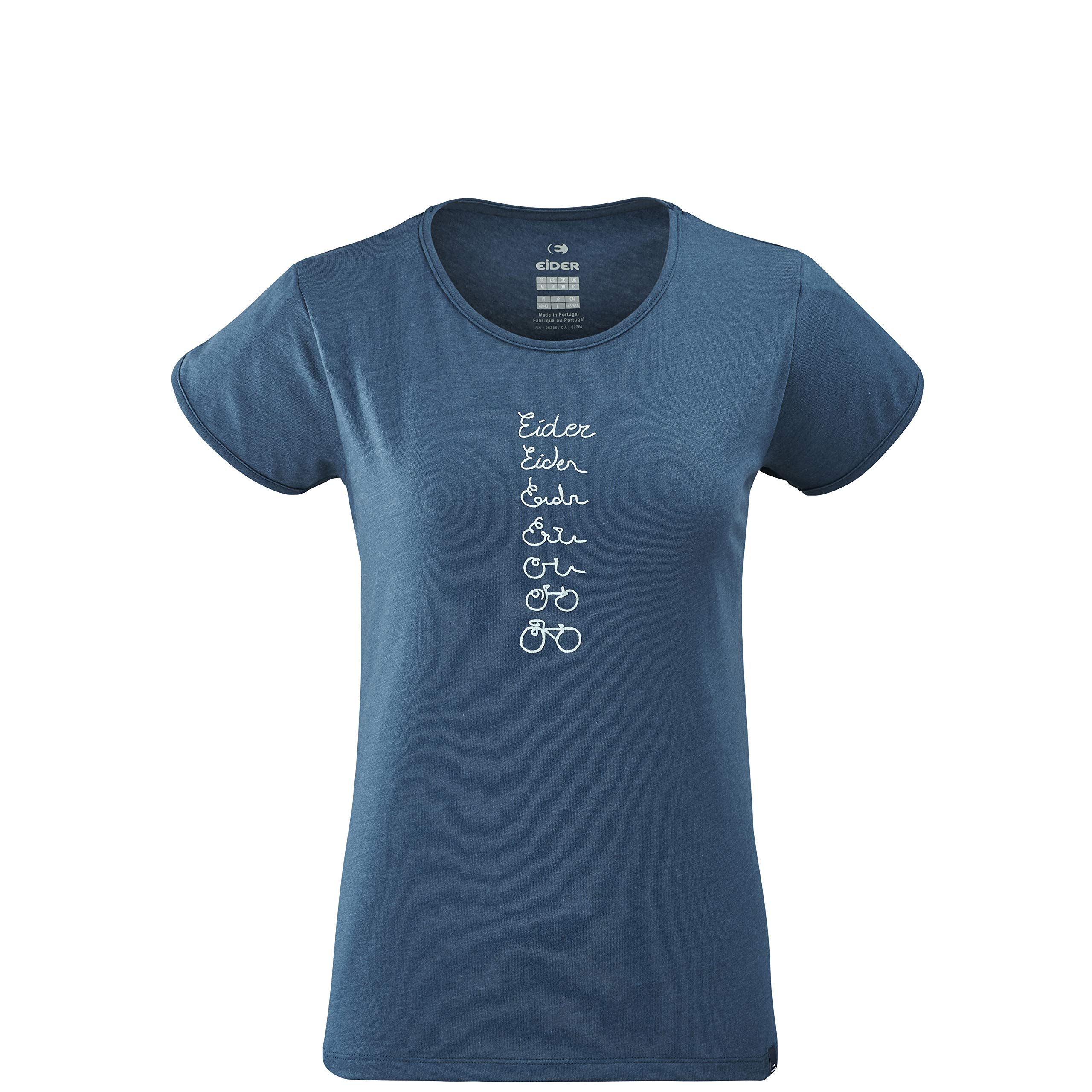 eider-odaiba-tee-2-0-t-shirt-femme-rose-imprim image 2