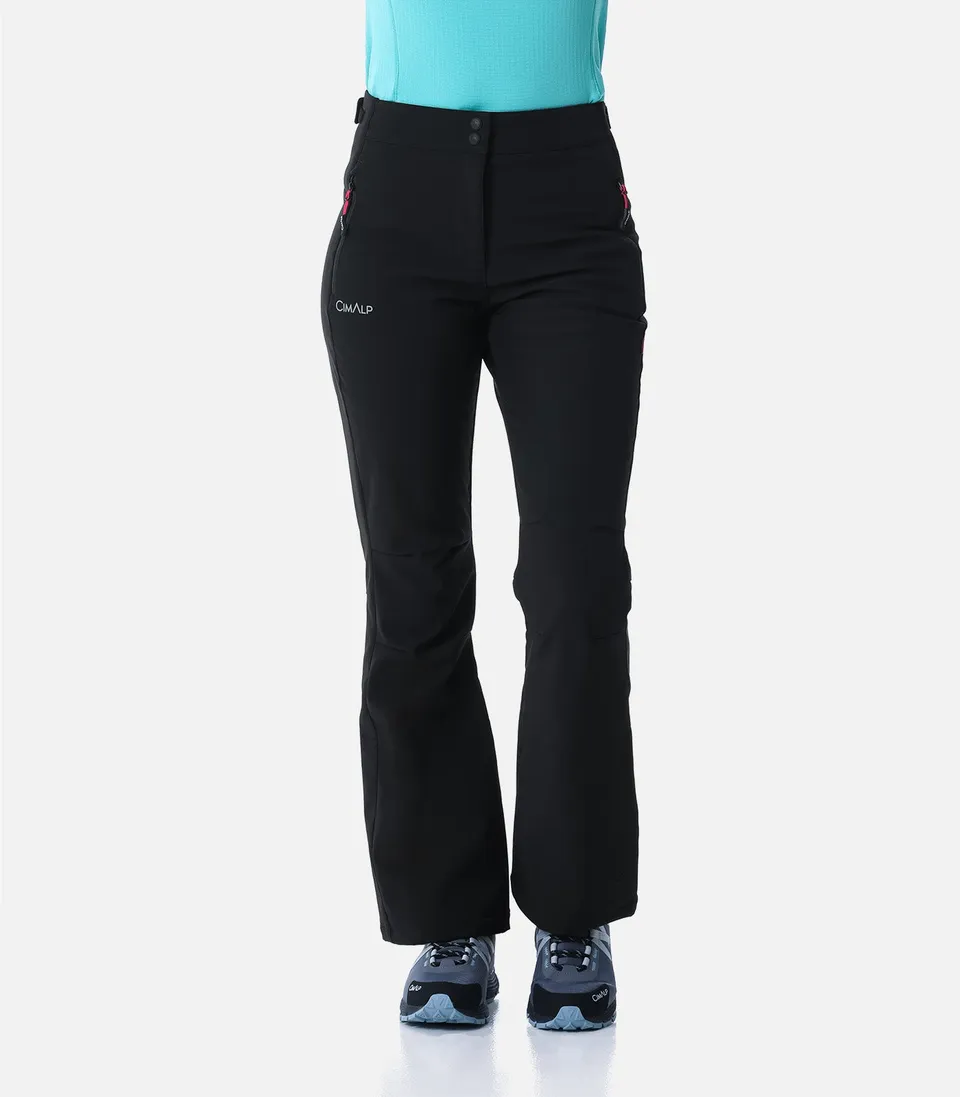 cimalp-snow-pant-4-pantalon-ski-noir-softshell-chaud image 1
