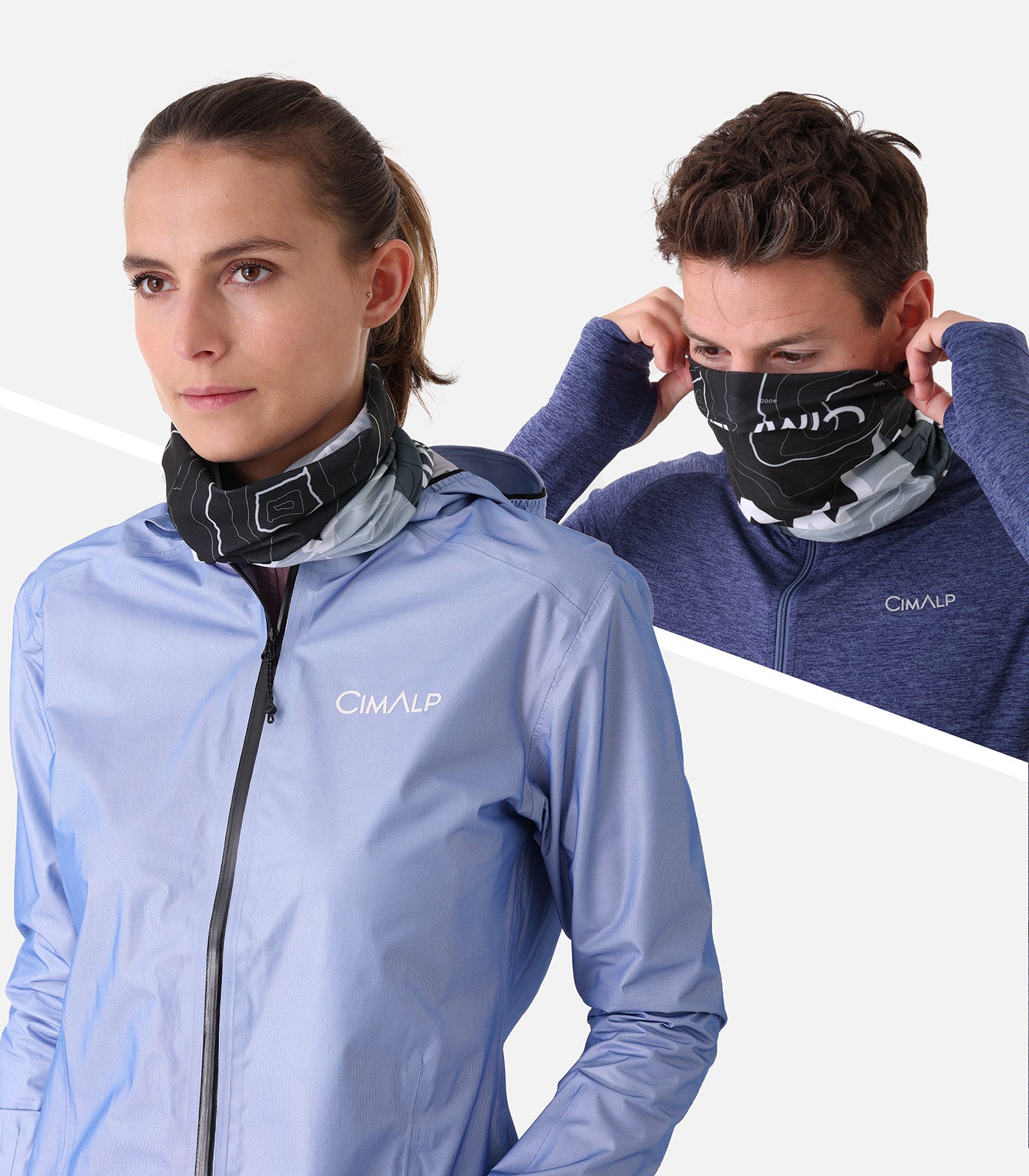 cimalp-malaval-tour-de-cou-randonn-e-noir-polyester-recycl image 6