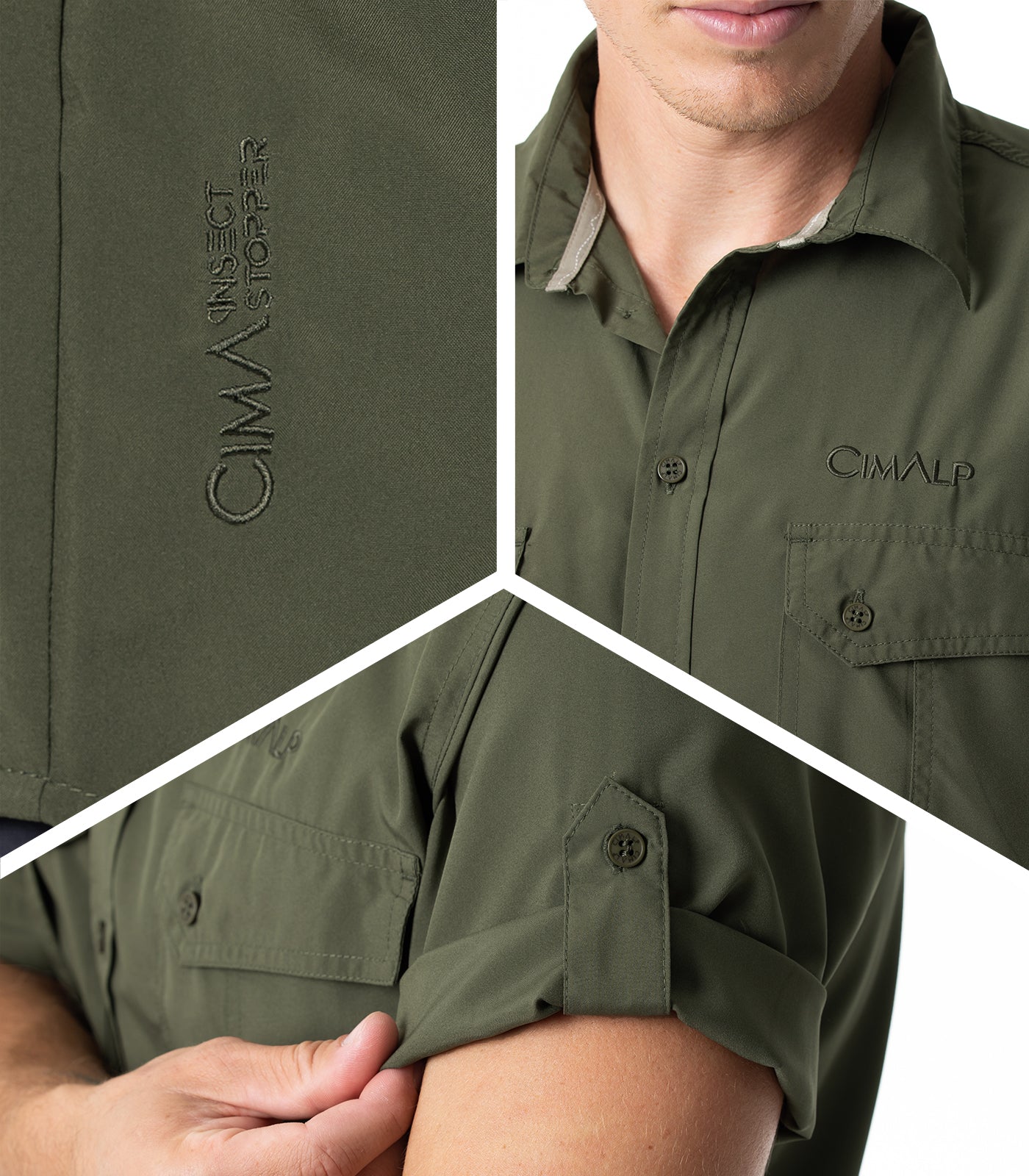 cimalp-anton-4-chemise-randonn-e-homme-kaki-anti-insectes image 5