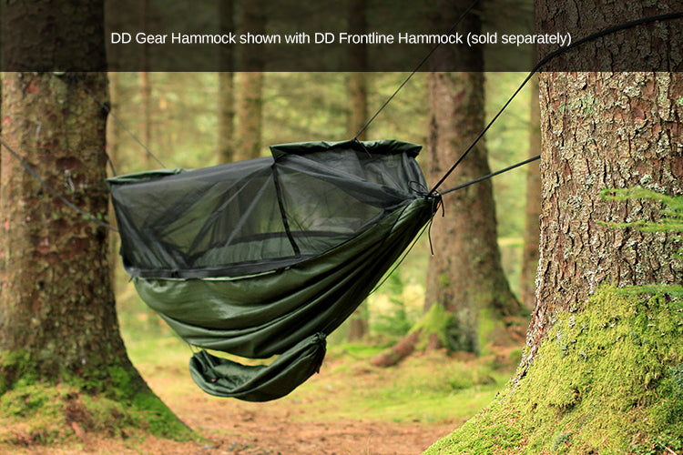 dd-gear-sling-vide-poche-hamac-vert-olive-avec-paracorde image 3