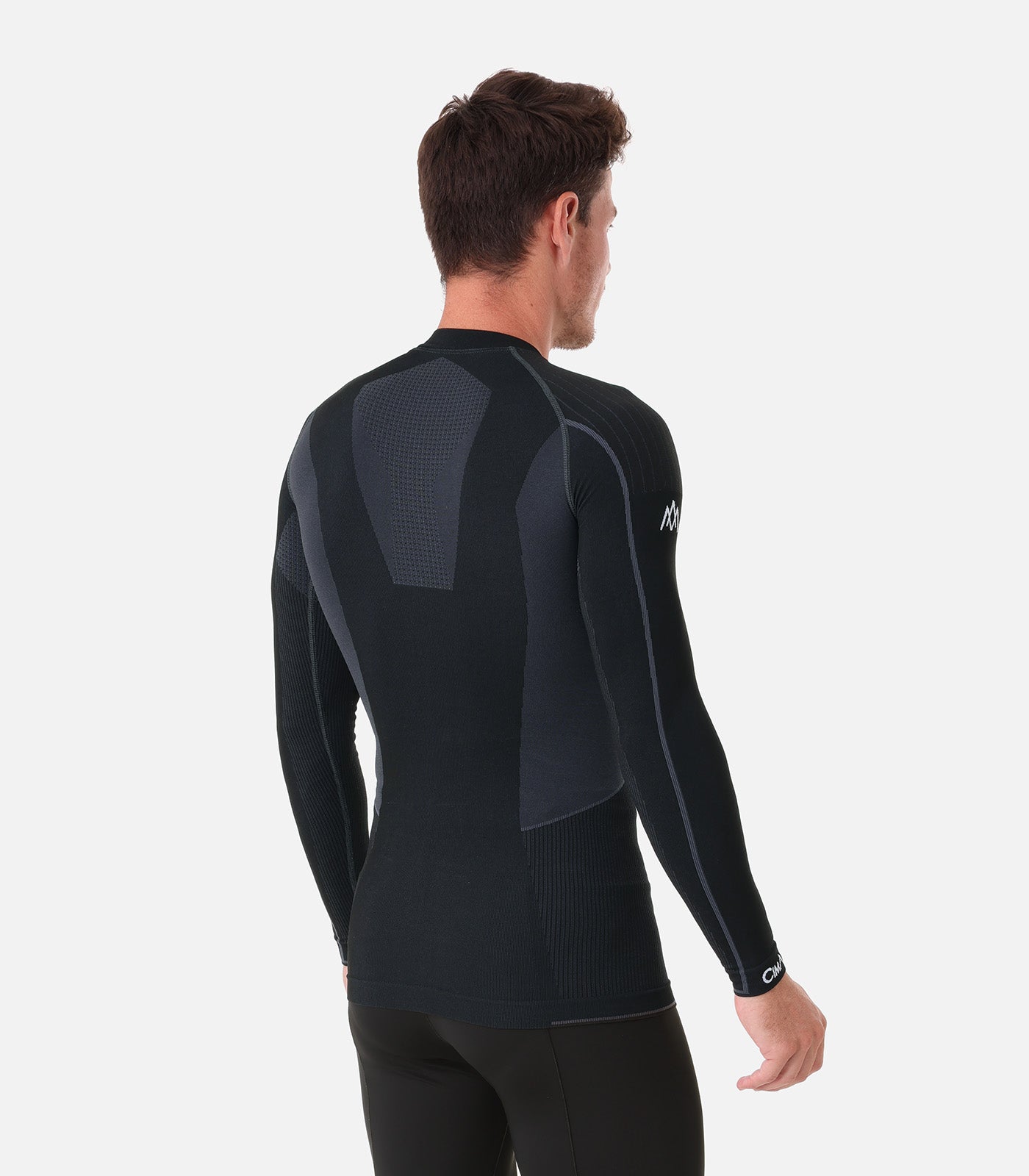 cimalp-seamless-top-sous-v-tement-thermique-homme-noir image 4