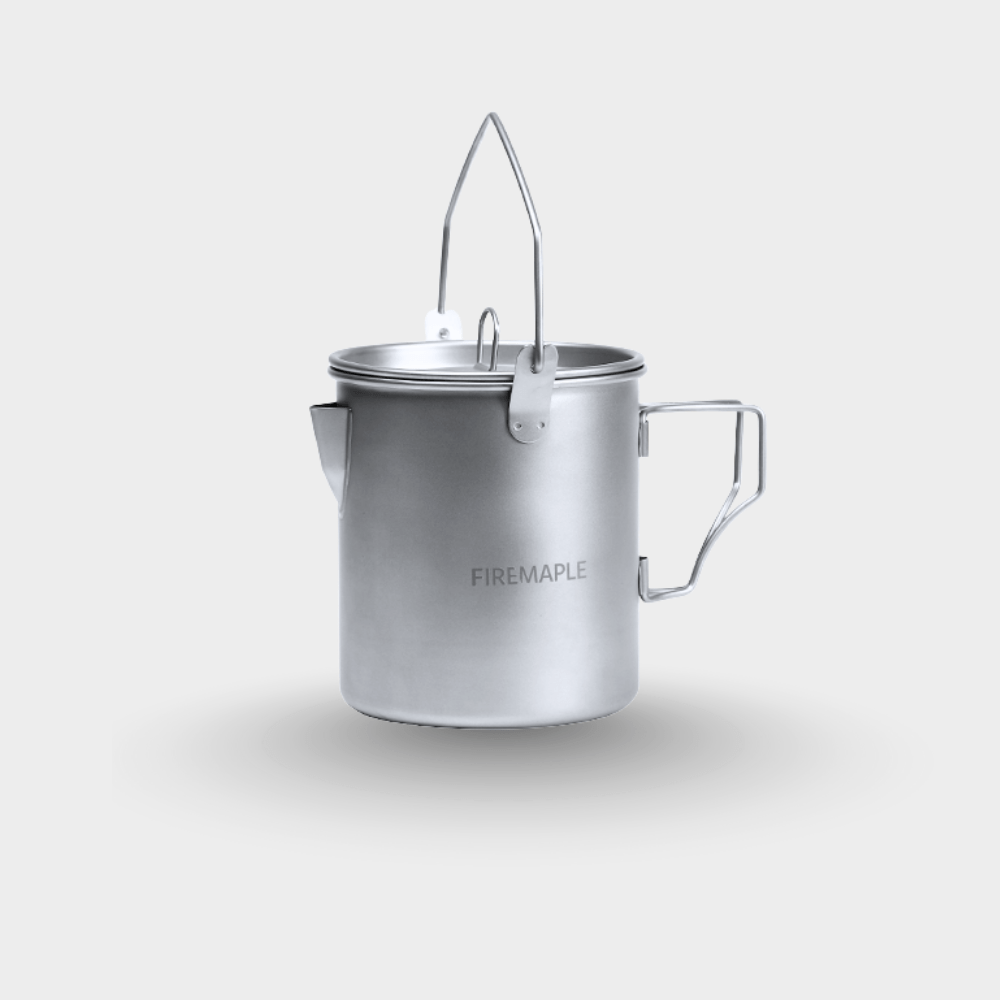 firemaple-alti-900ml-popote-titane-avec-couvercle image 1