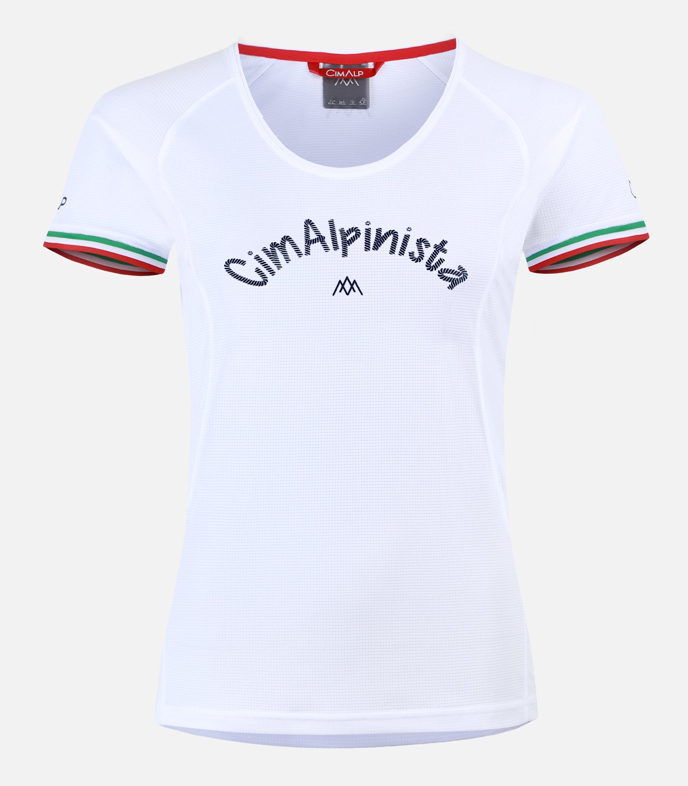 cimalp-italian-montagnard-f-t-shirt-trail-femme-blanc-75g image 2