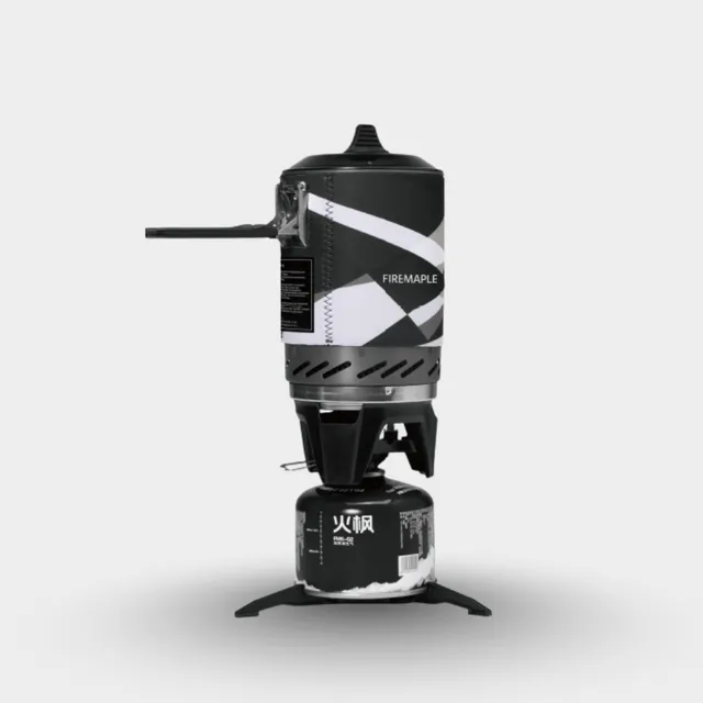 firemaple-star-x2-r-chaud-syst-me-gaz-noir-aluminium image 1