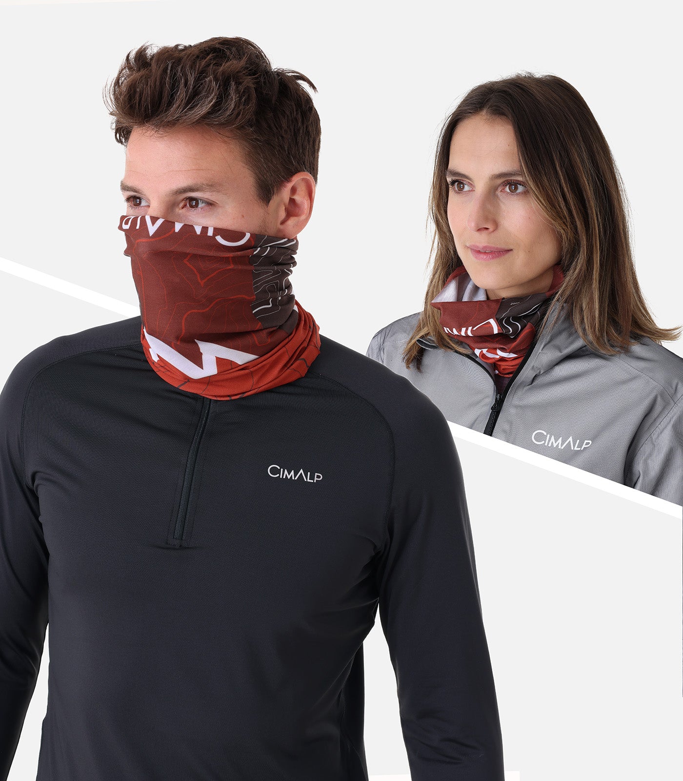 cimalp-malaval-tour-de-cou-randonn-e-noir-polyester-recycl image 8
