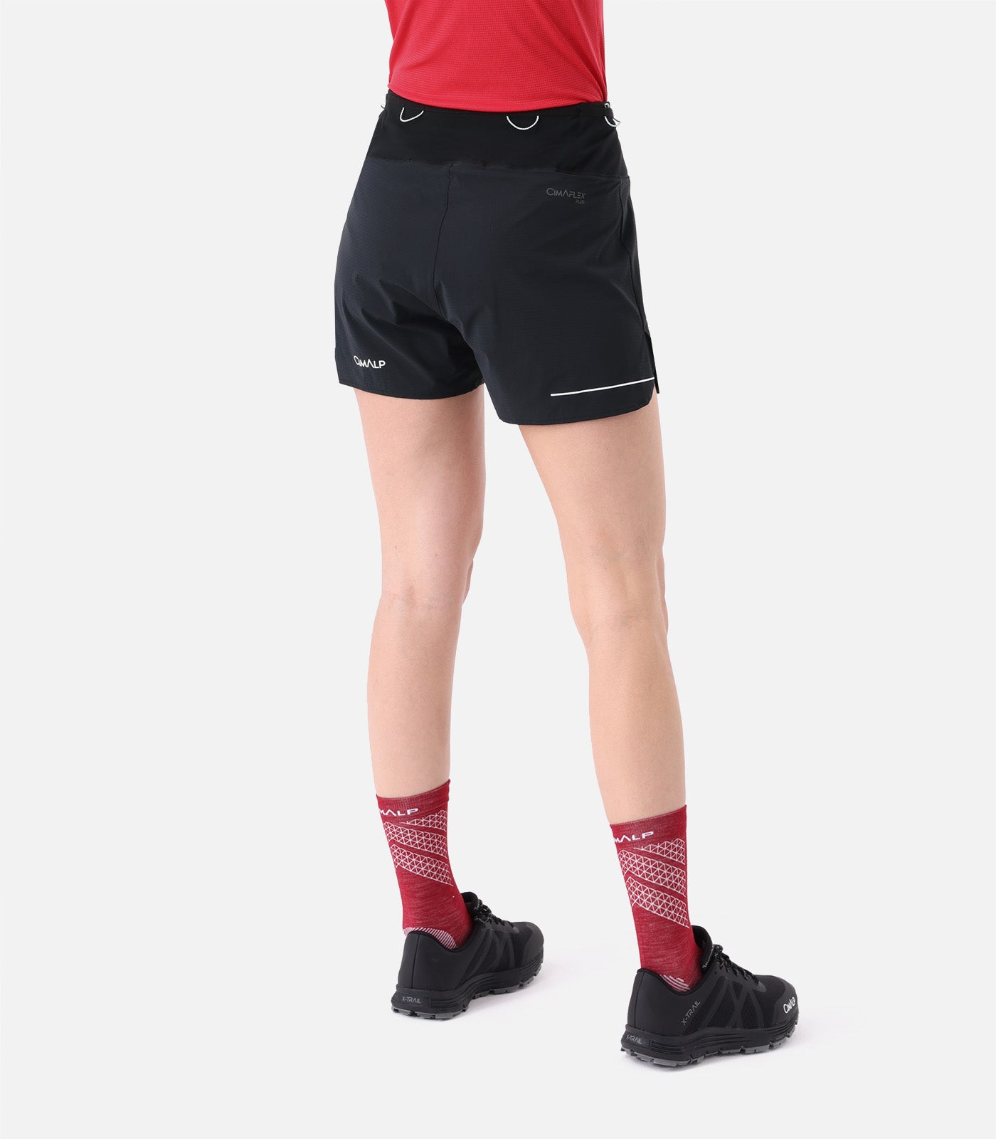 cimalp-thabor-f-short-trail-2-en-1-femme-vert-canard image 3
