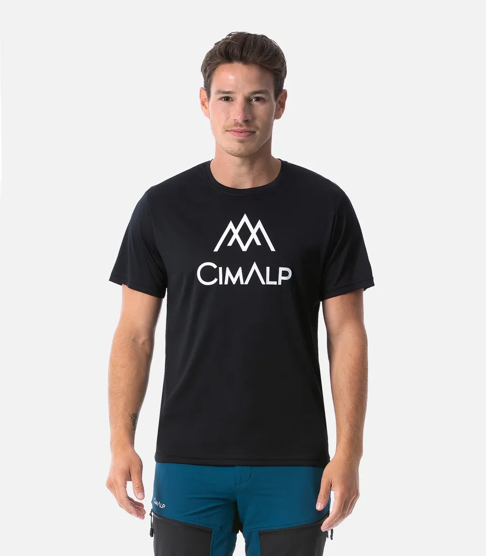 cimalp-impact-h-t-shirt-rando-homme-noir-recycl image 1