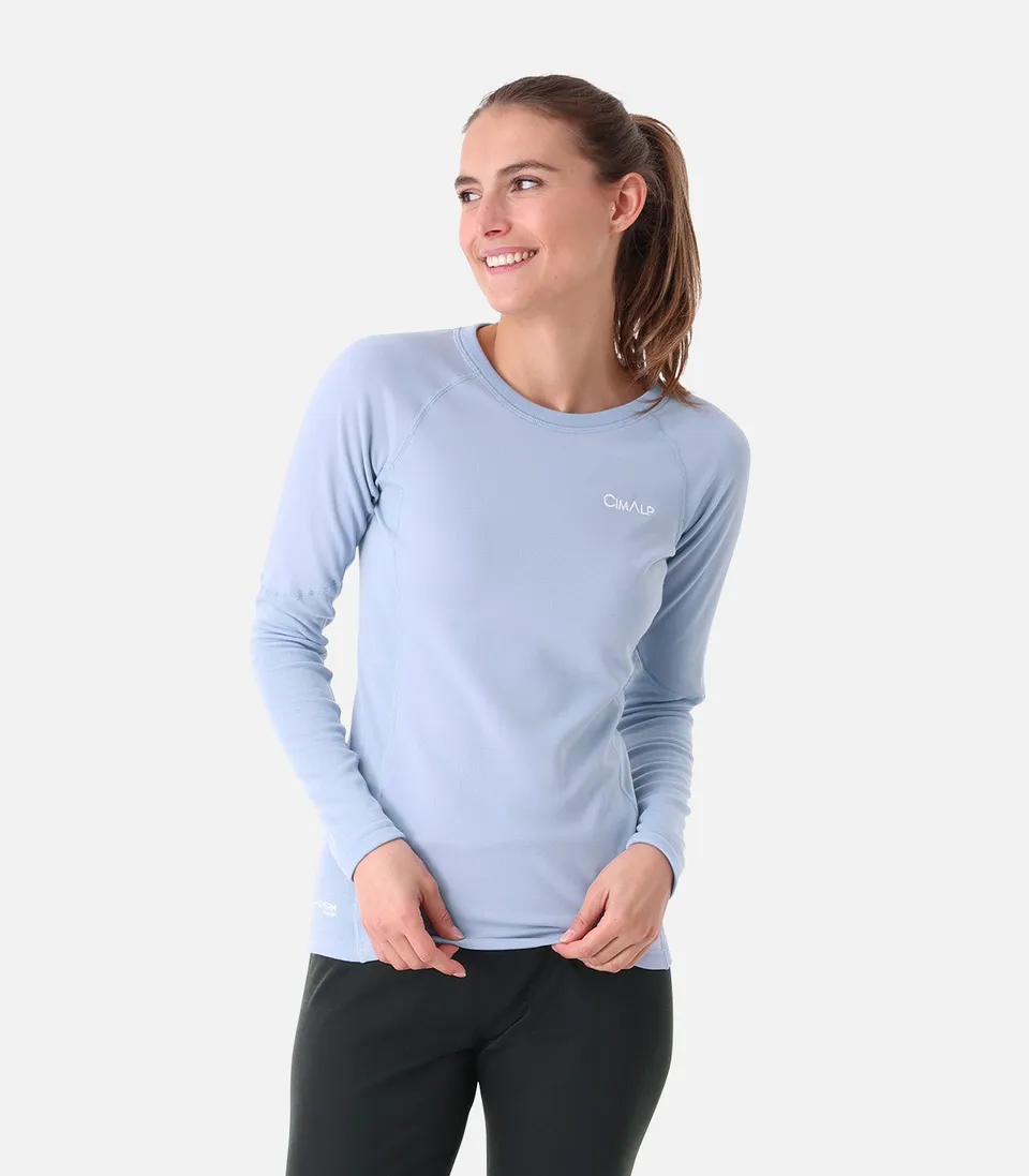 cimalp-x-warm-top-5-f-haut-thermique-femme-noir-grand-froid image 1