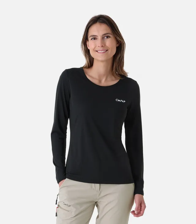 cimalp-aspres-4-f-t-shirt-rando-femme-bleu-m-respirant image 1