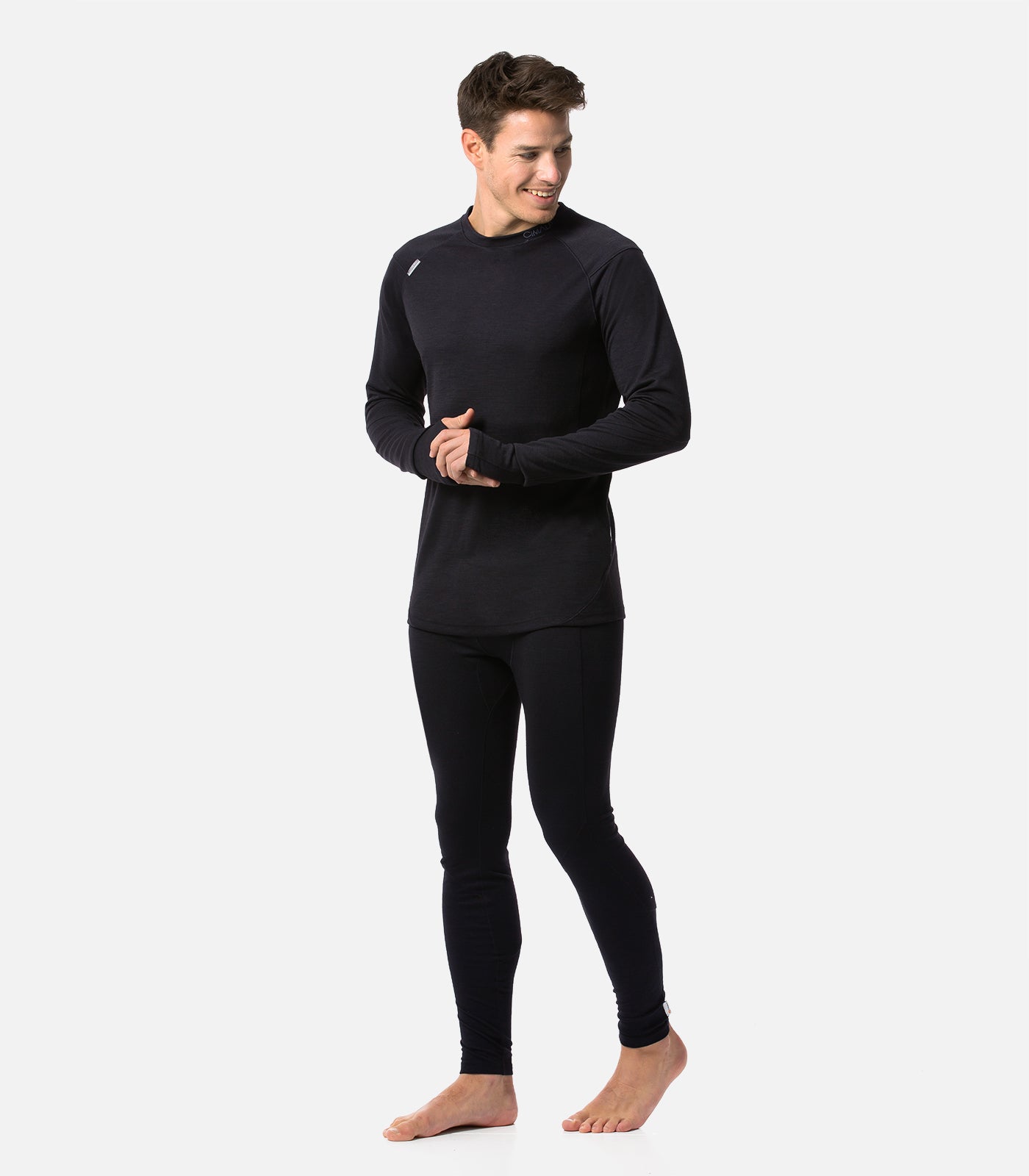 cimalp-merino-top-4-h-sous-v-tement-thermique-noir-laine-m-rinos image 3