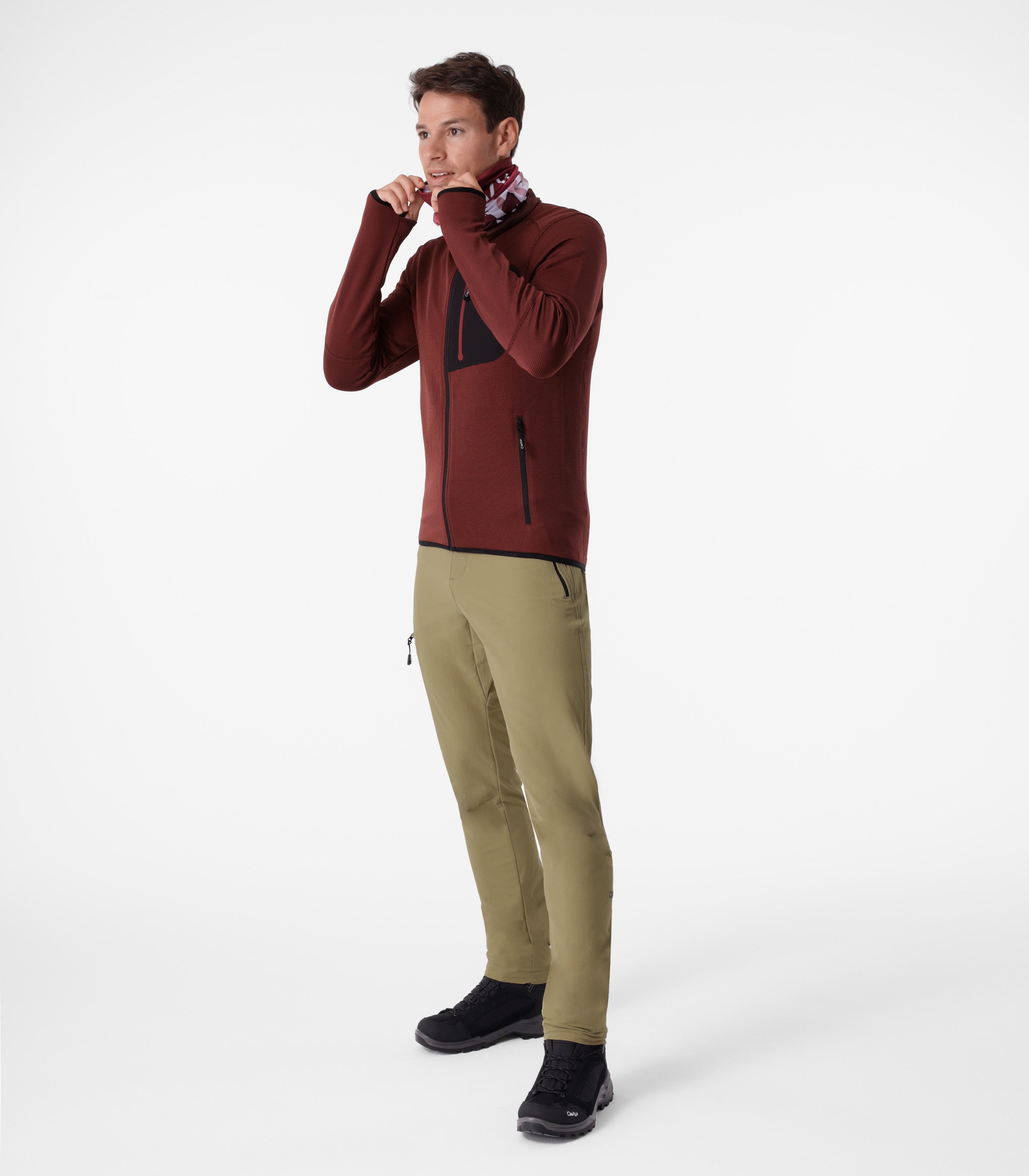 cimalp-brevent-2-h-veste-polaire-homme-marine-stretch image 3