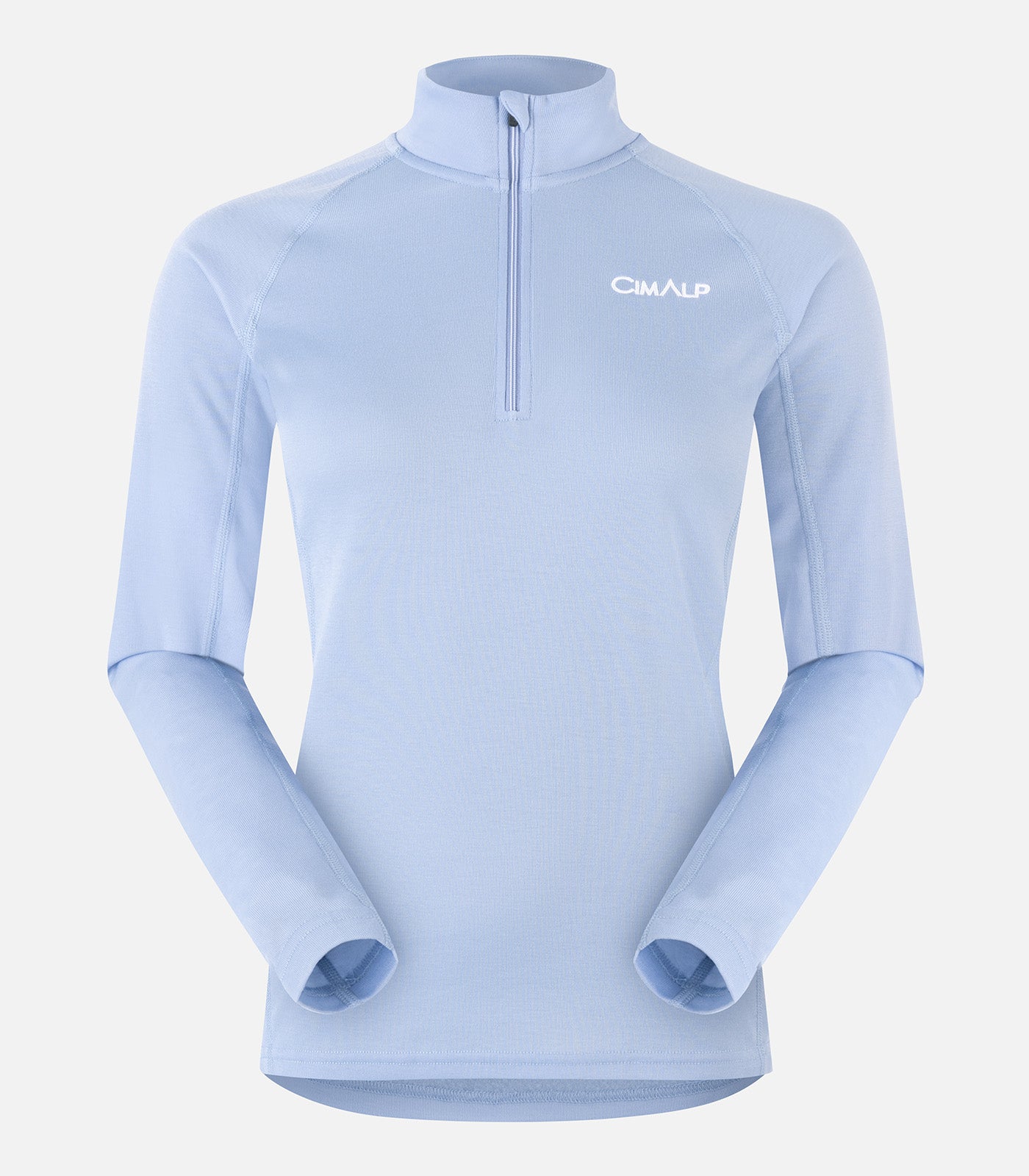 cimalp-warm-zip-5-f-haut-thermique-noir-demi-zip image 2
