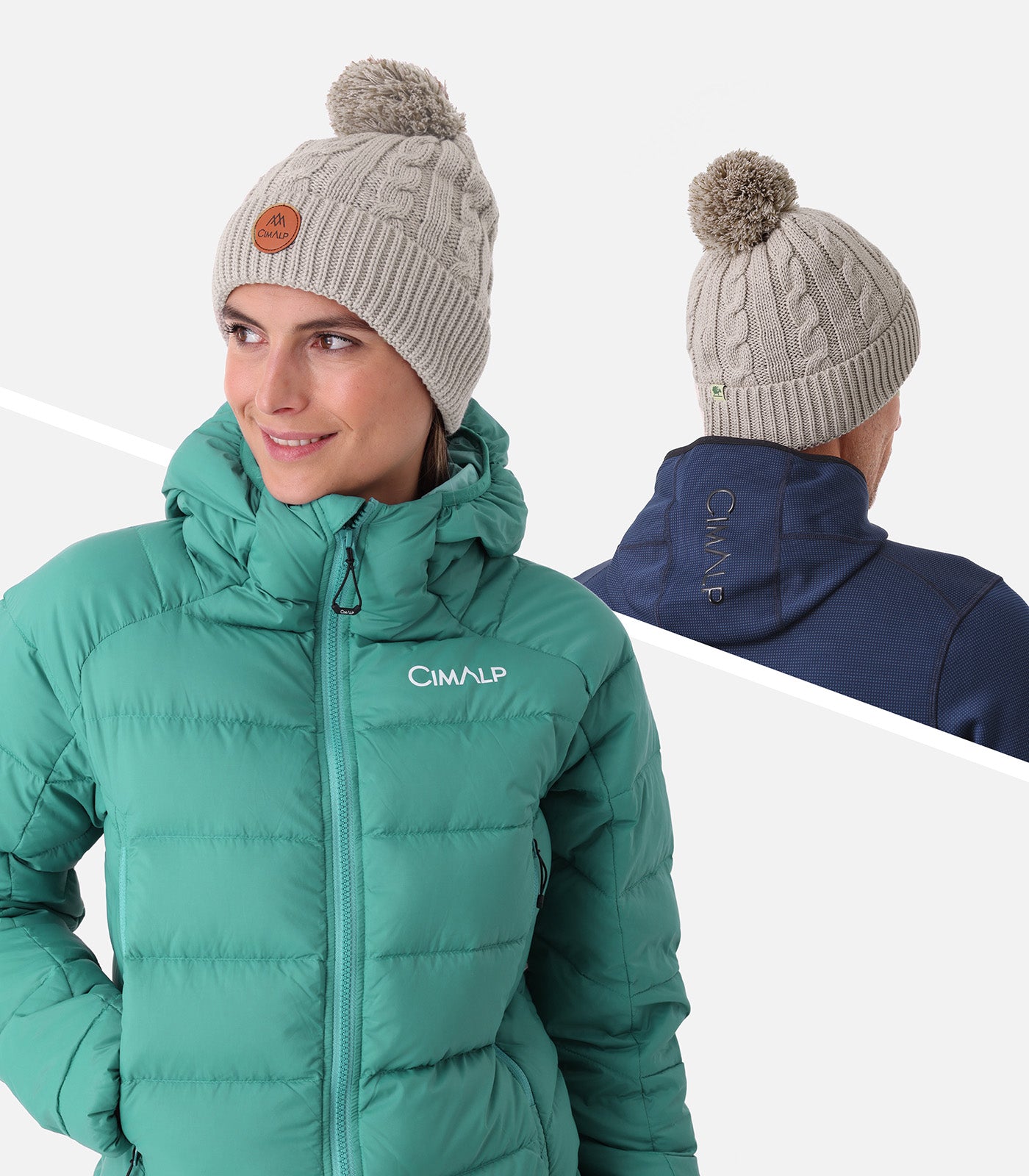 cimalp-perfia-bonnet-laine-m-rinos-mixte-chaud-gris image 2