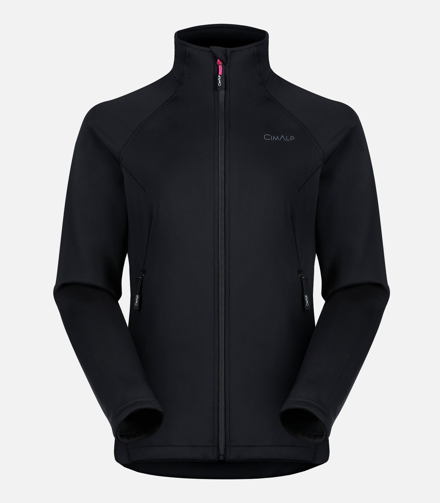 cimalp-warmit-5-f-polaire-femme-coupe-vent-noire image 2