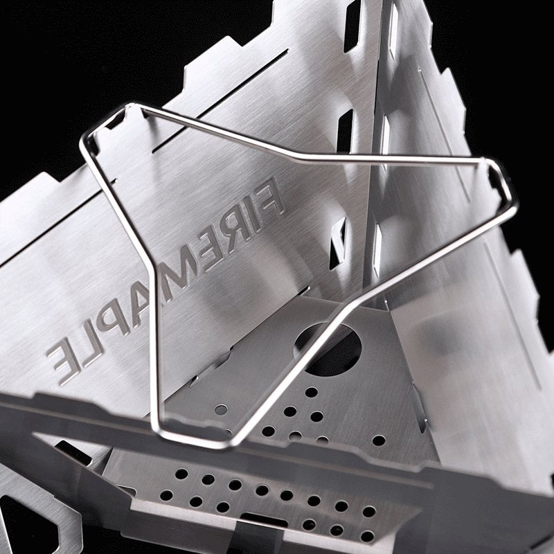 firemaple-maverick-r-chaud-bois-triangle-pliable-inox image 5