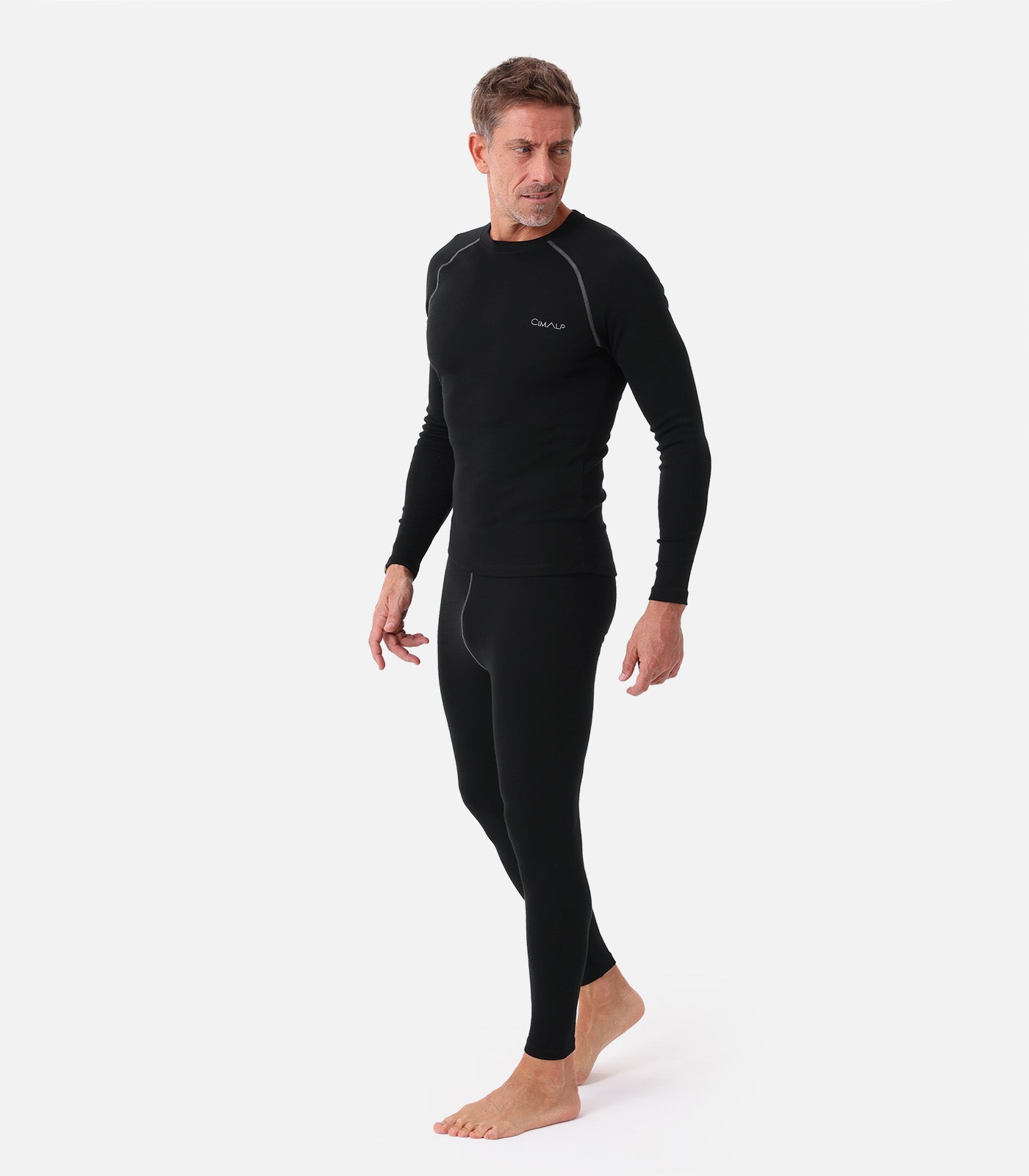 cimalp-wool-top-150-h-sous-v-tement-thermique-noir-laine-m-rinos image 8