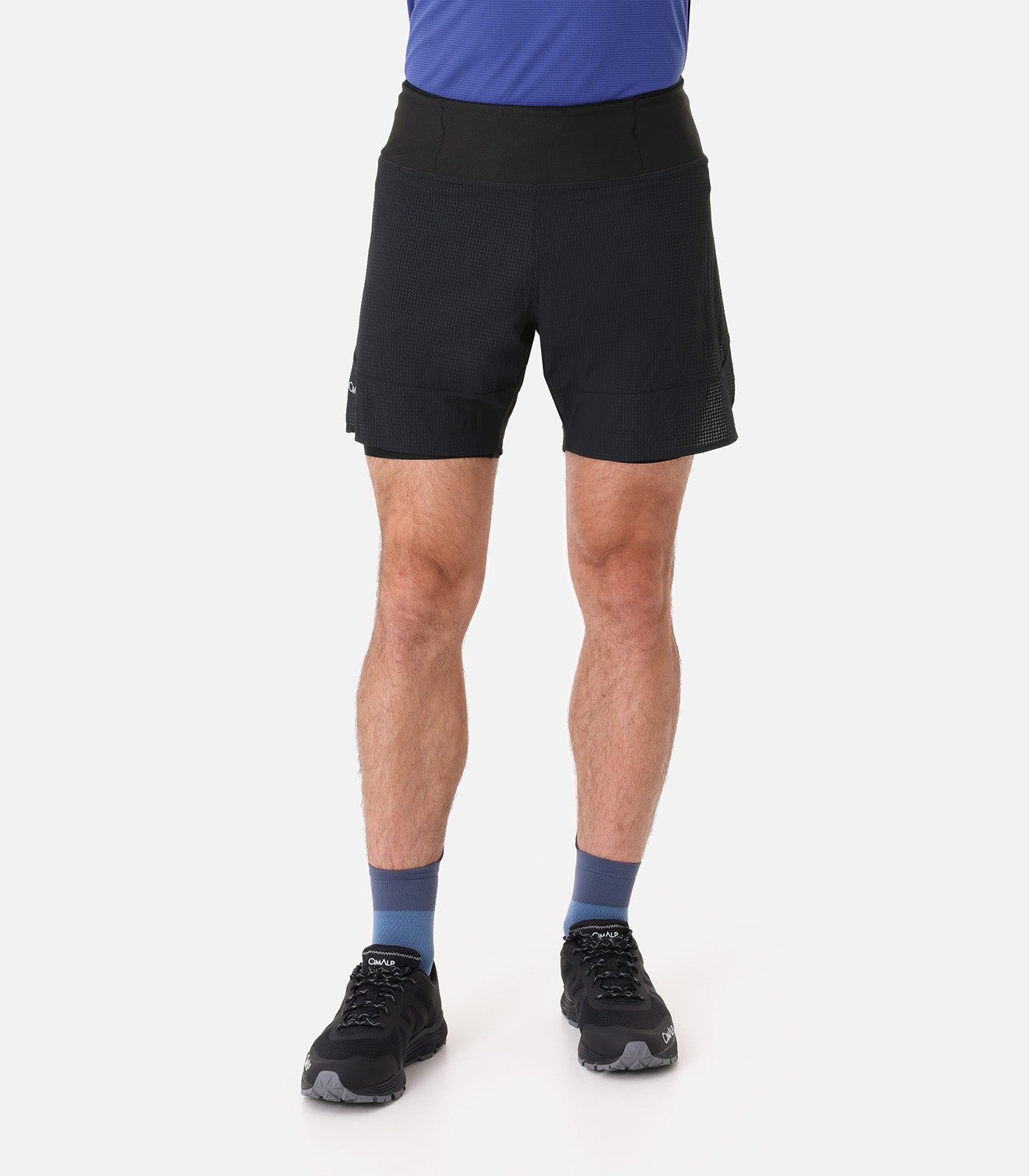 cimalp-lavaredo-h-short-trail-homme-2-en-1-noir-s-chage-rapide image 7
