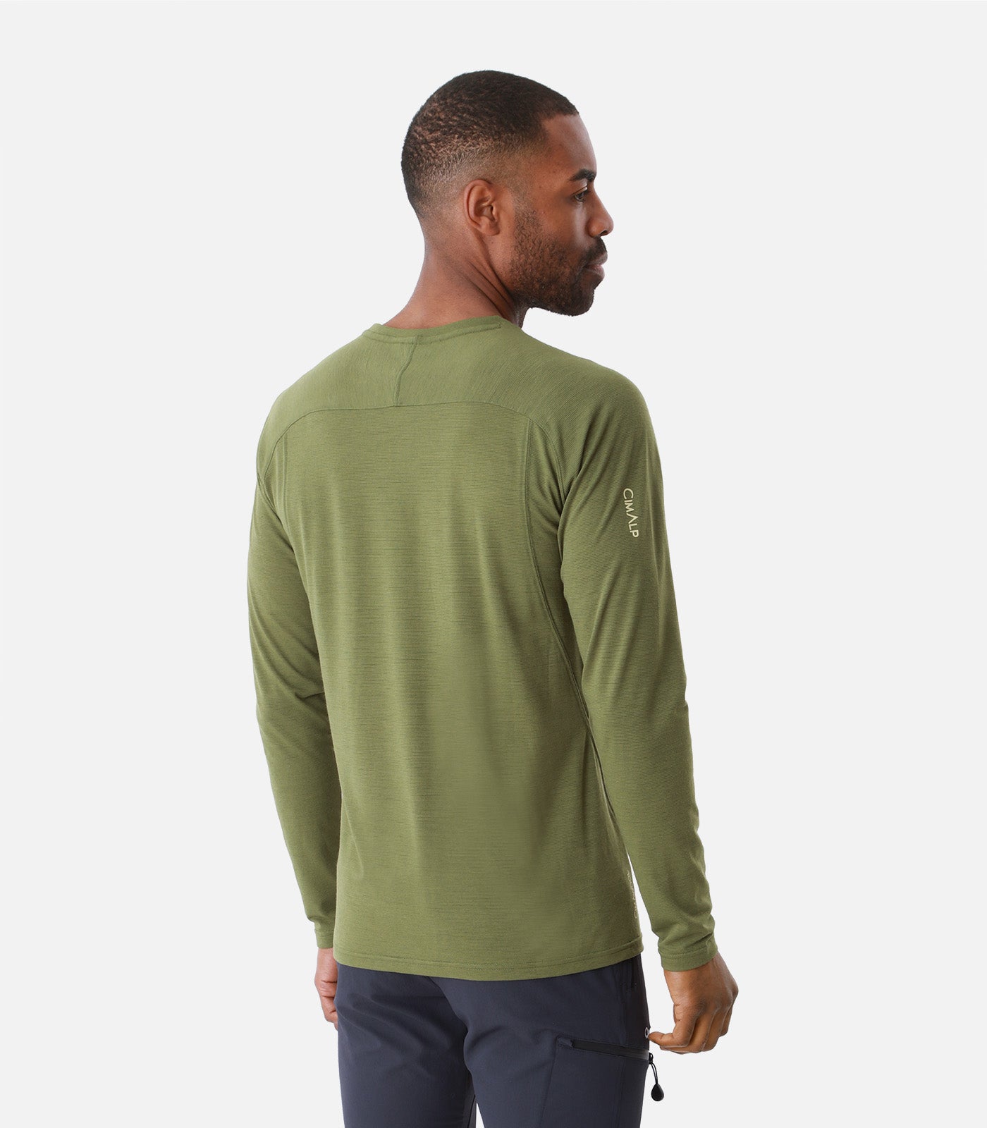 cimalp-charvin-3-h-t-shirt-rando-bordeaux-respirant image 4