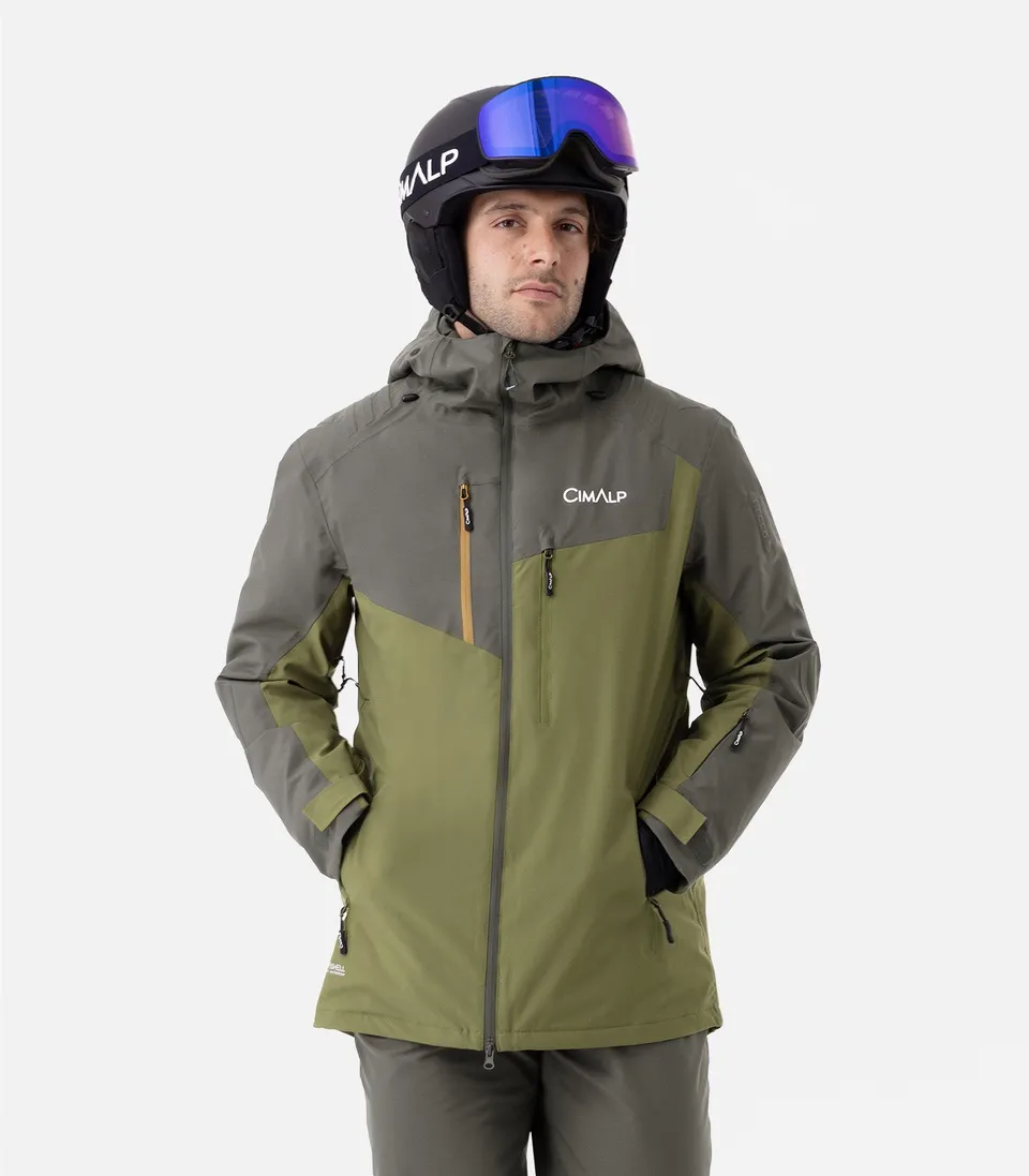cimalp-caron-h-veste-ski-homme-freeride-kaki image 1