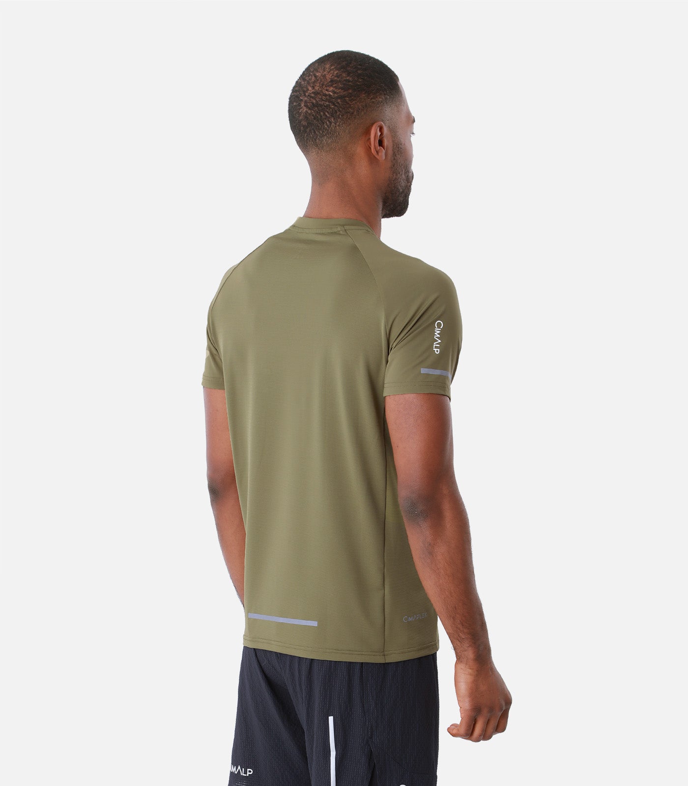 cimalp-denali-h-t-shirt-randonn-e-homme-olive-respirant image 4