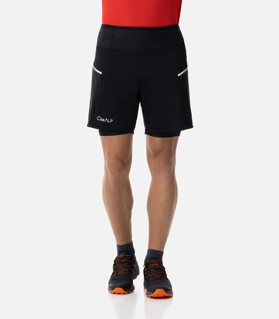 cimalp-aoste-2-h-short-trail-noir-stretch-homme image 1