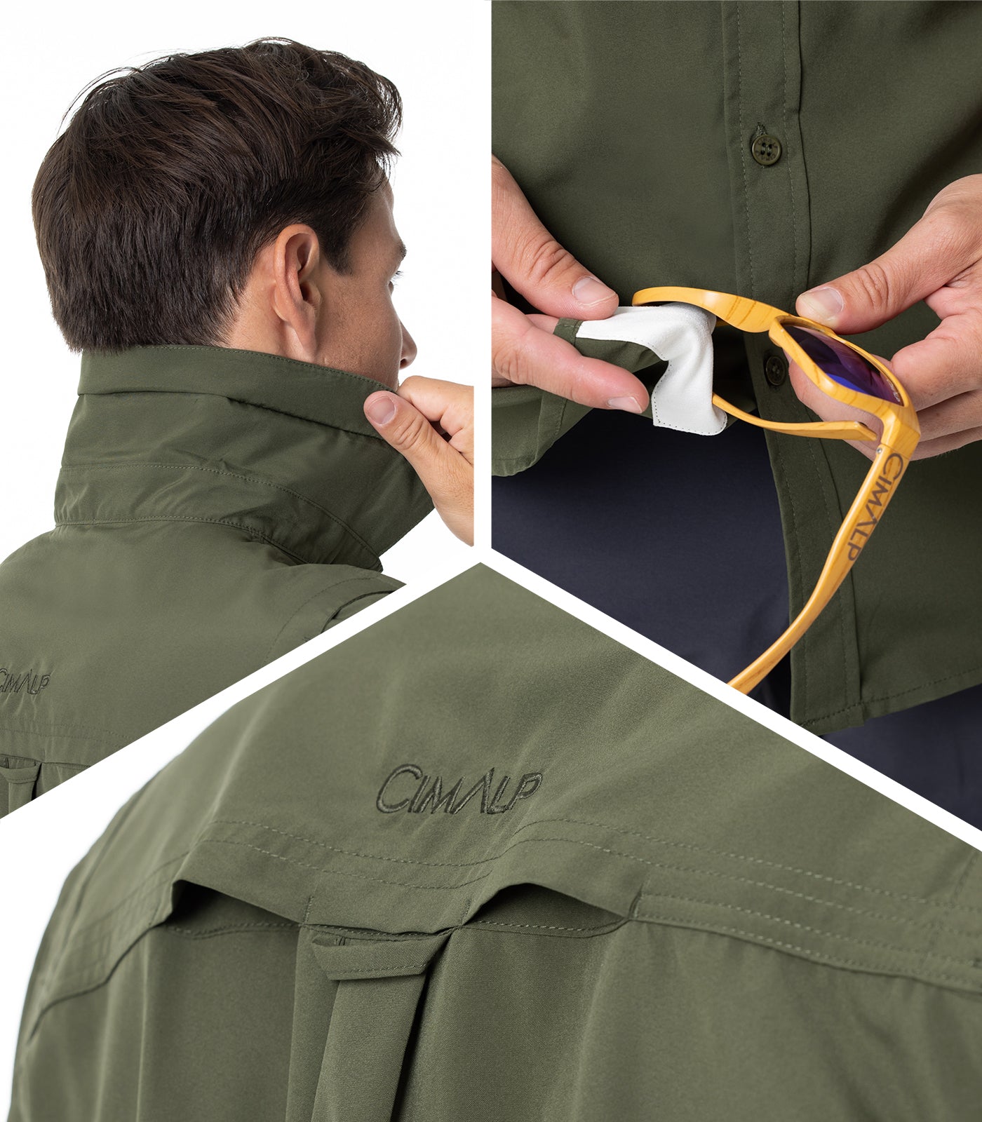 cimalp-anton-4-chemise-randonn-e-homme-kaki-anti-insectes image 6