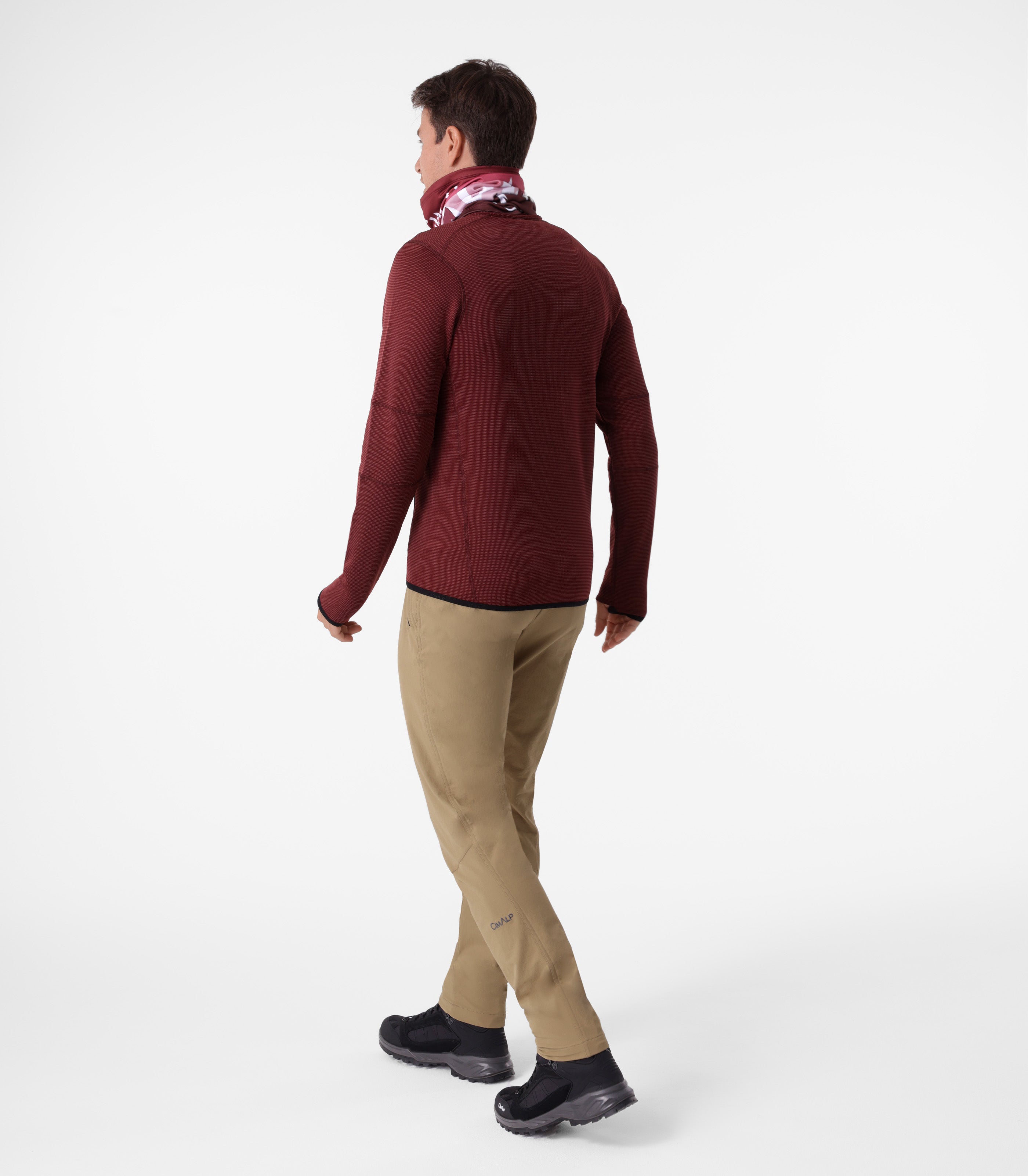 cimalp-brevent-2-h-veste-polaire-homme-marine-stretch image 4