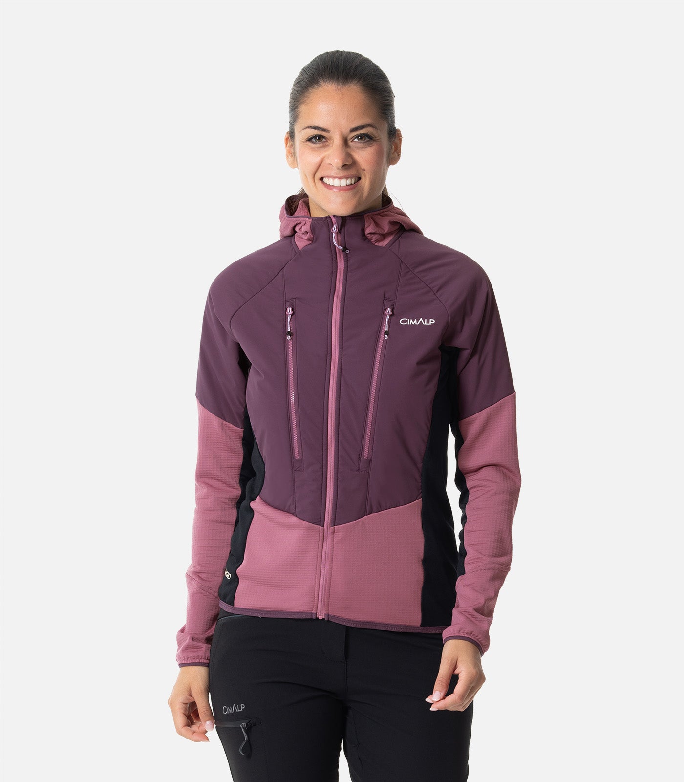 cimalp-bernina-2-f-veste-polaire-violet-rose-prim-loft image 1