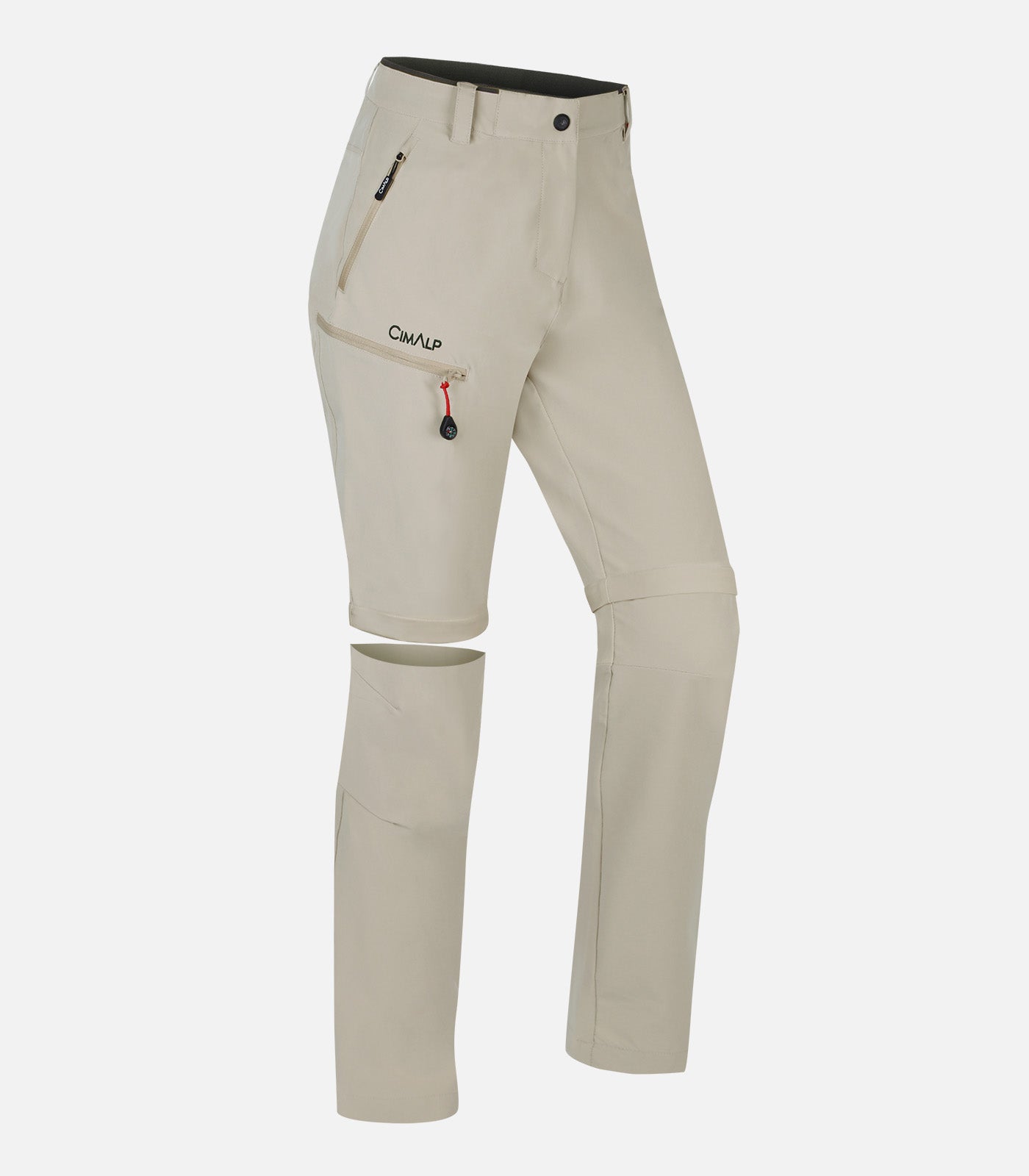 cimalp-claret-f-pantalon-rando-convertible-femme-sable image 2