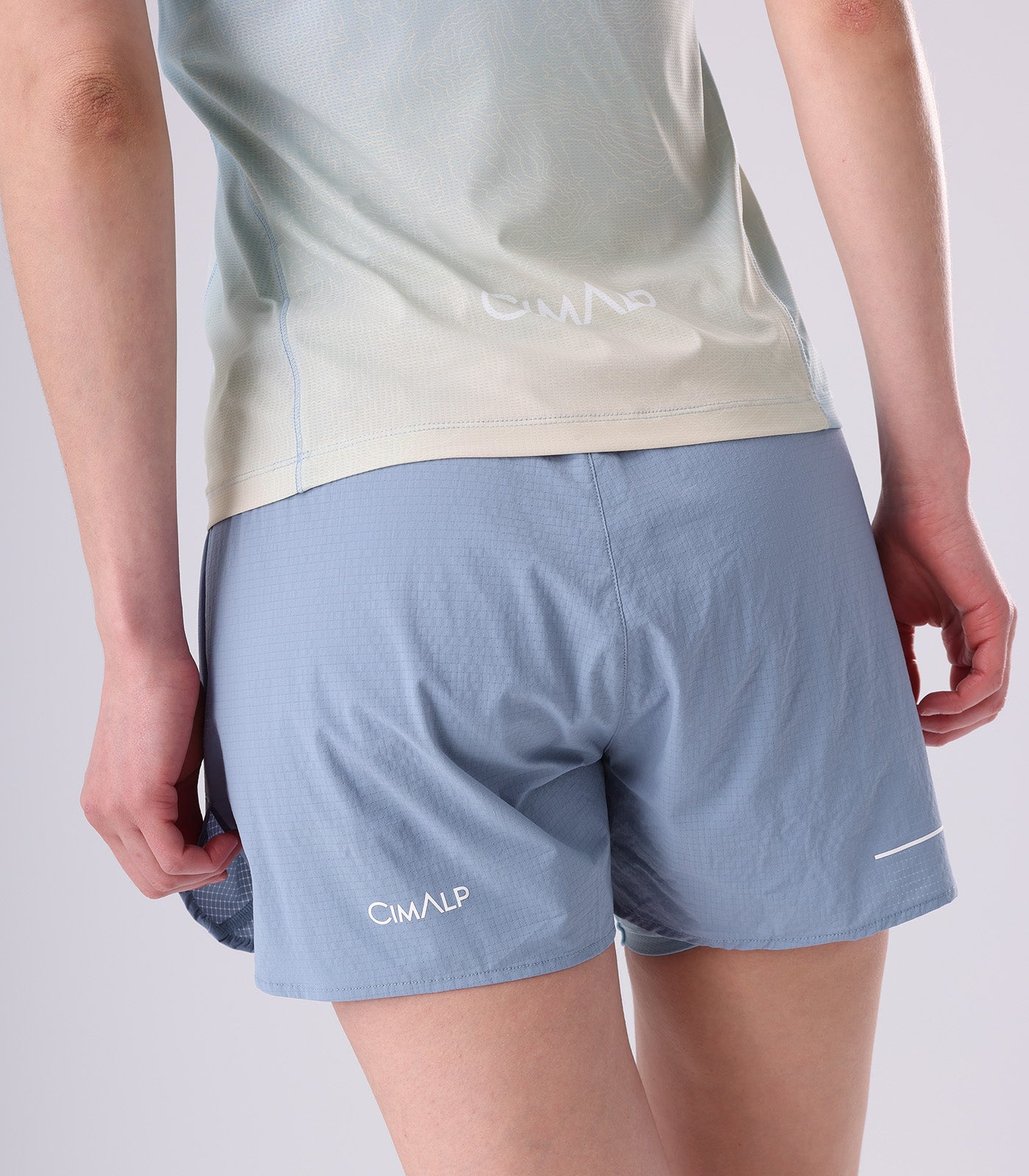 cimalp-restonica-2-f-team-short-trail-femme-bleu-gris image 6