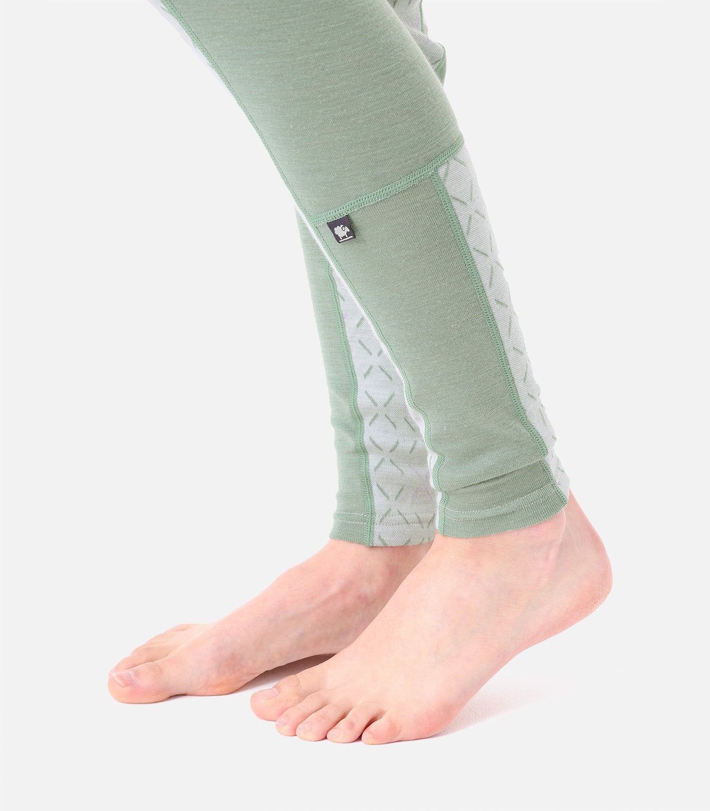 cimalp-wool-pant-f-collant-m-rinos-femme-vert-chaud image 4