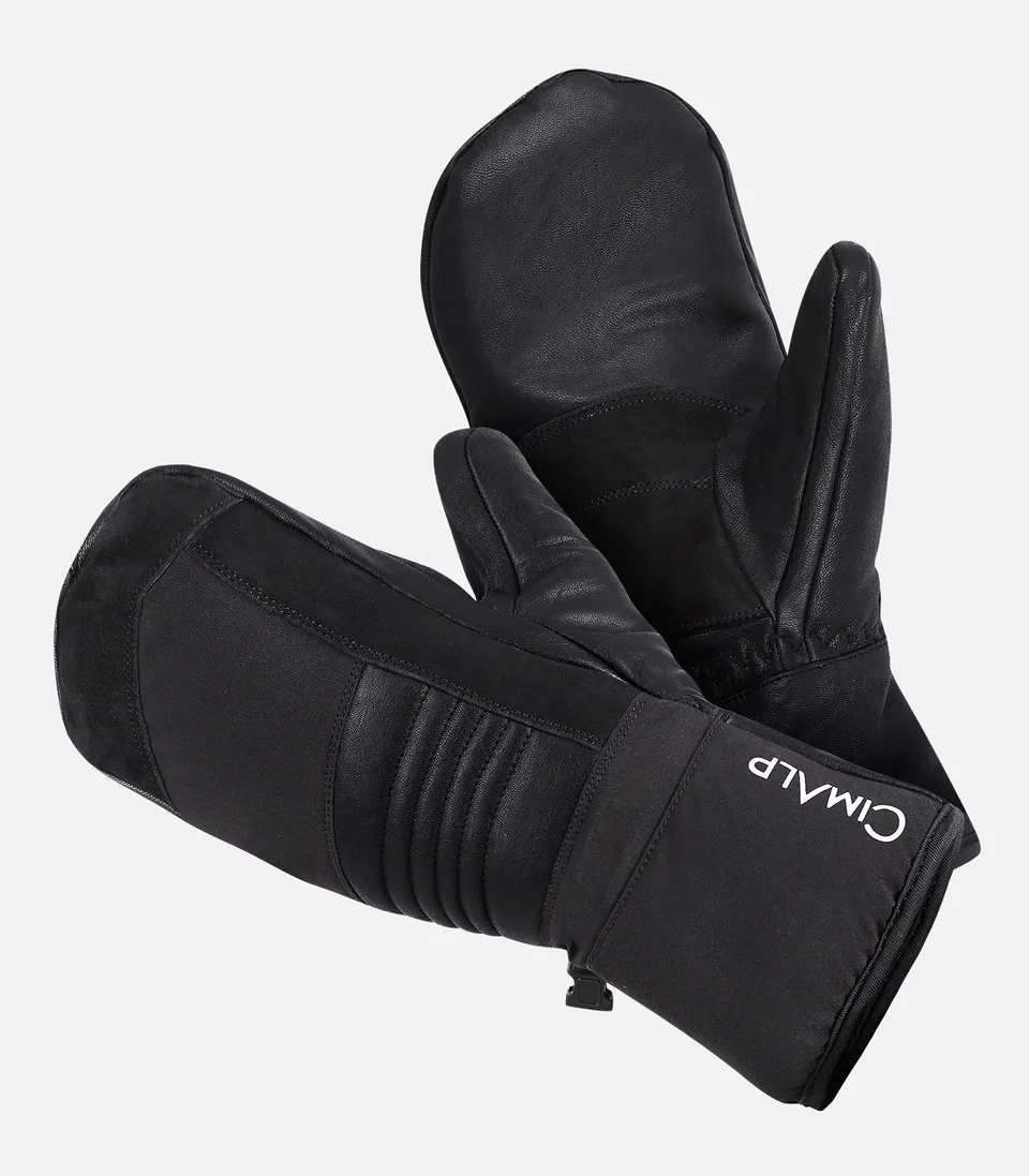 cimalp-ski-mitten-3-moufle-ski-noir-imperm-able image 1