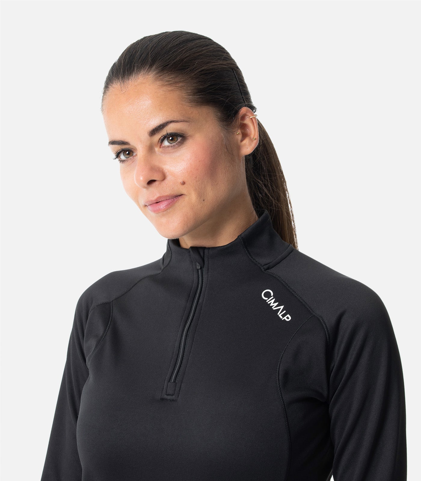 cimalp-teillon-f-veste-polaire-femme-stretch-seconde-couche-noir image 6