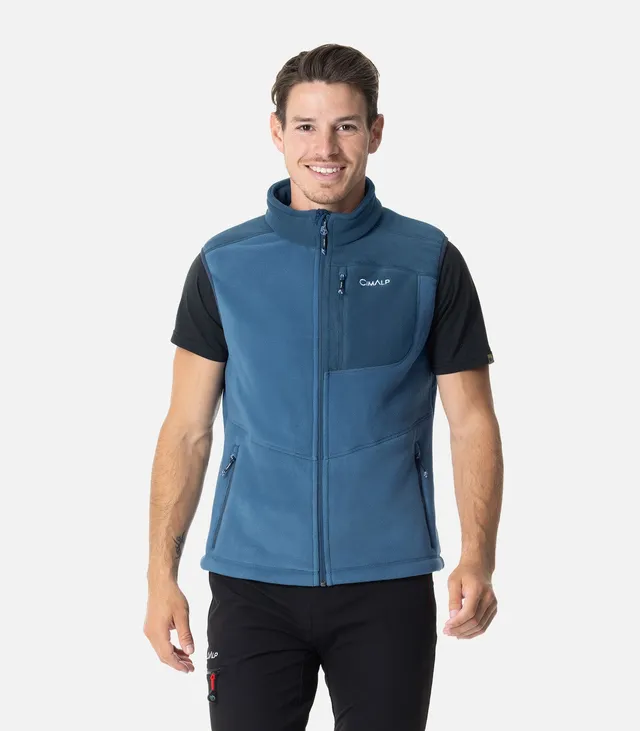 cimalp-iceberg-6-h-gilet-polaire-homme-bleu-sans-manches-m image 1