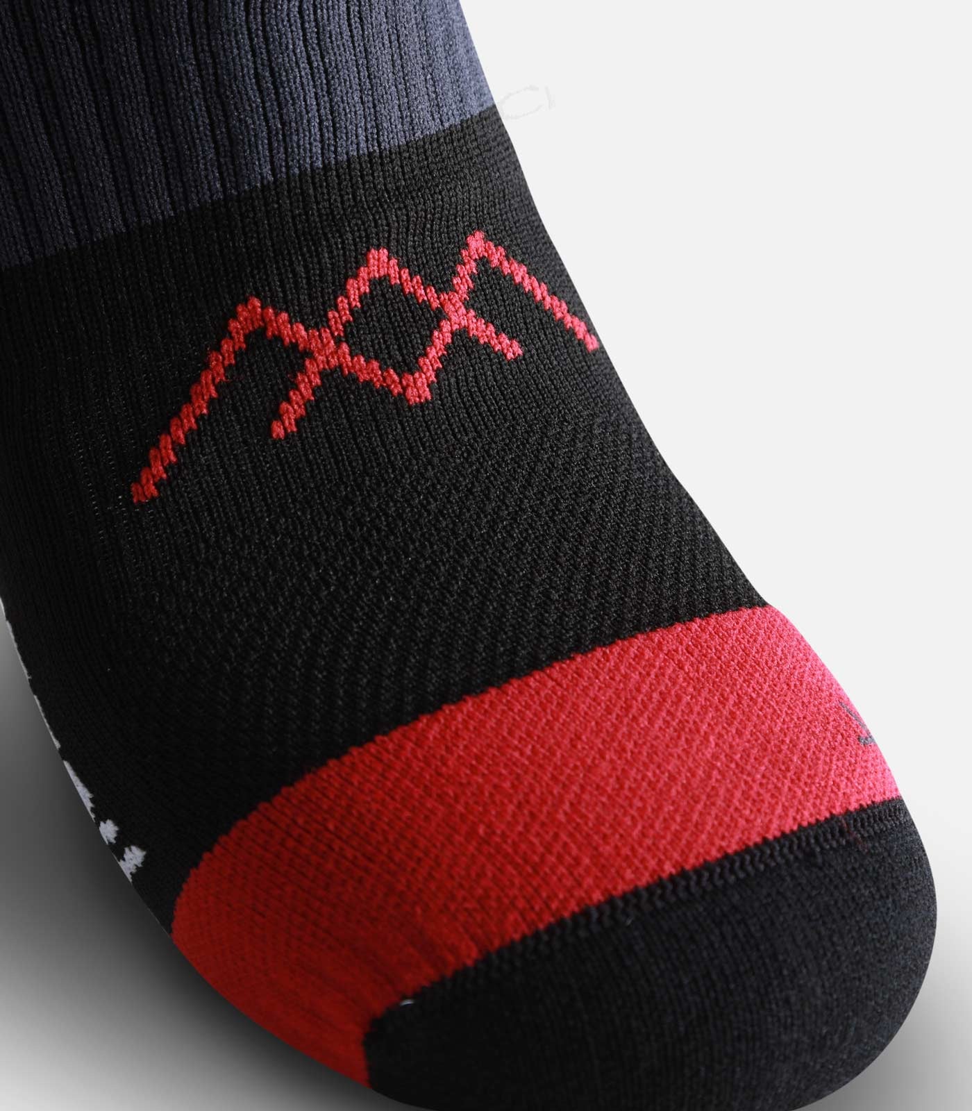 cimalp-x2-long-chaussettes-randonn-e-double-peau-noir-rouge image 6