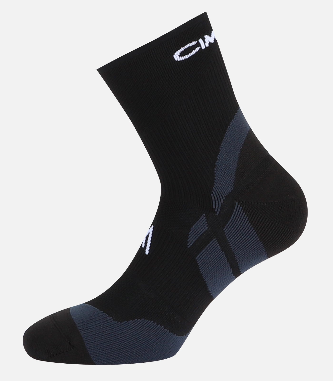 cimalp-trail-mid-chaussettes-trail-noir-orange-39-41 image 4