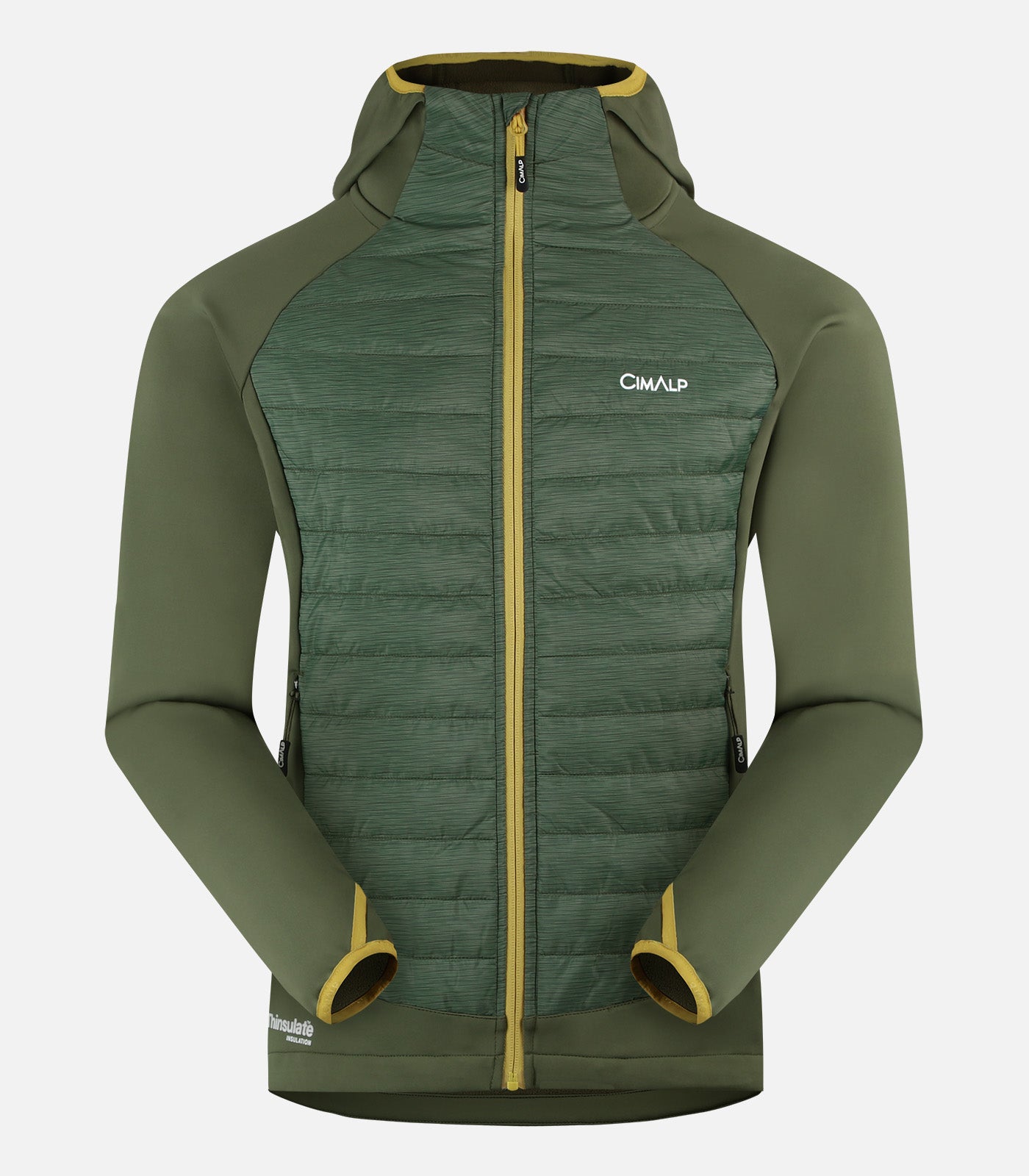 cimalp-diklo-h-veste-polaire-homme-kaki-coupe-vent image 2