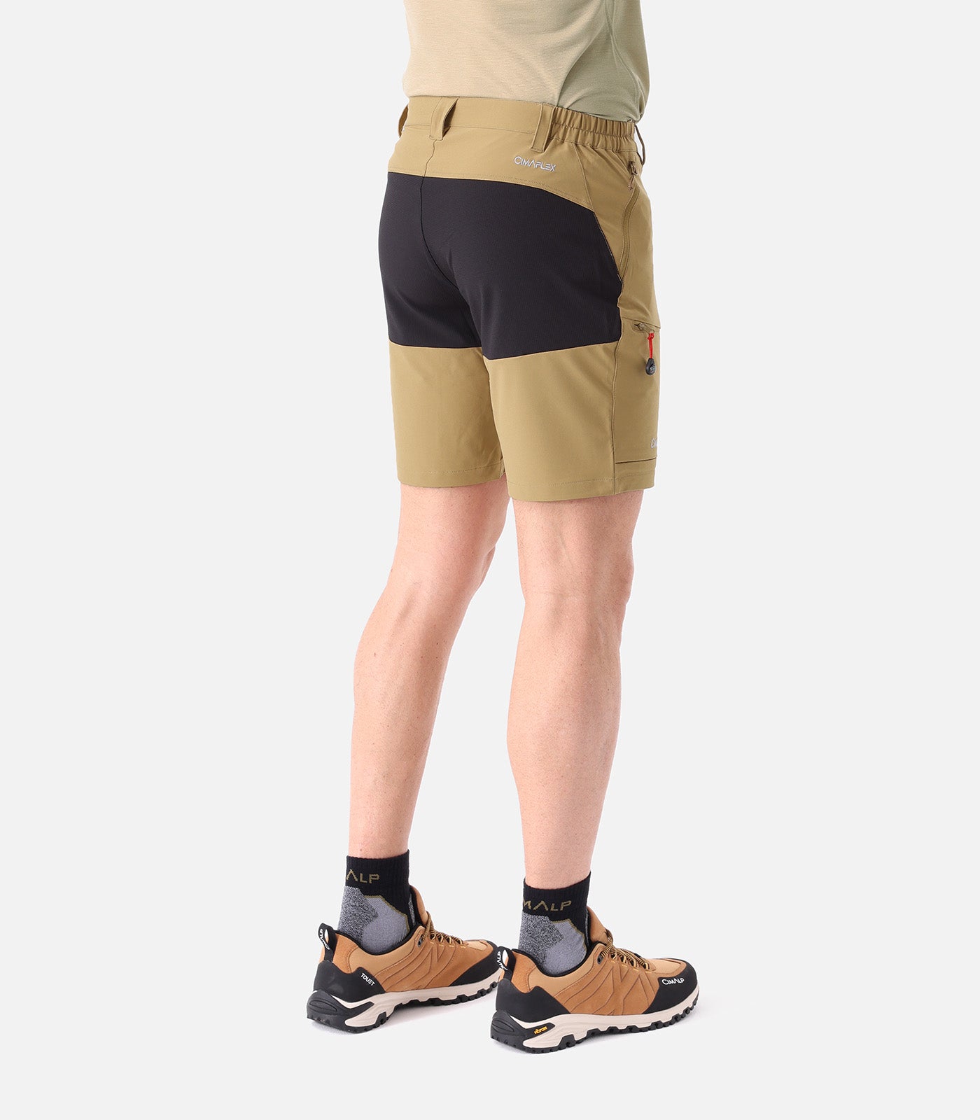 cimalp-rock-medium-3-h-short-randonn-e-homme-marron-r-sistant image 3