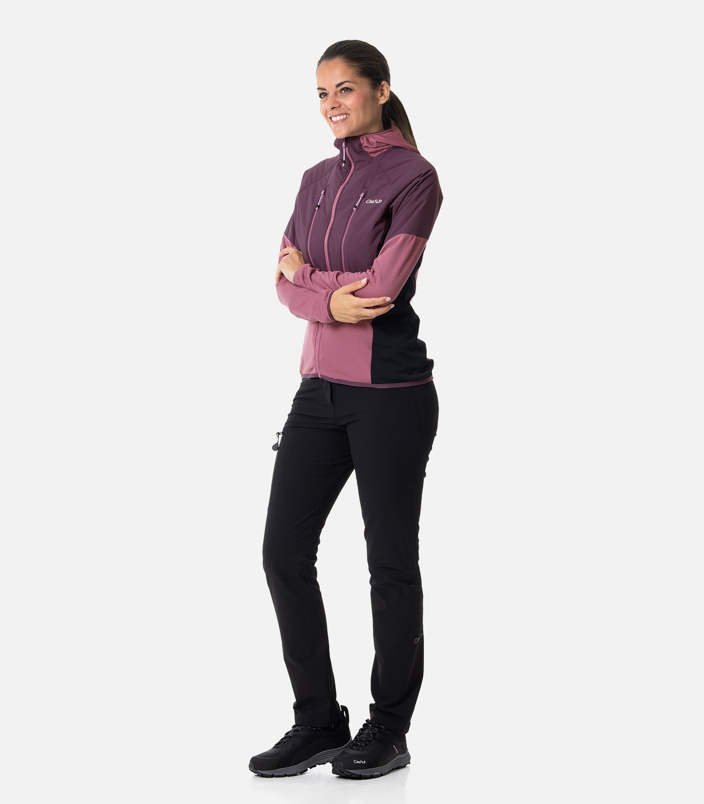 cimalp-bernina-2-f-veste-polaire-violet-rose-prim-loft image 3