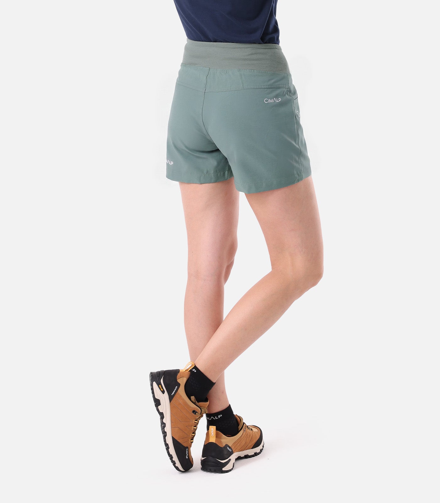 cimalp-ossau-f-short-escalade-femme-bleu-stretch image 3